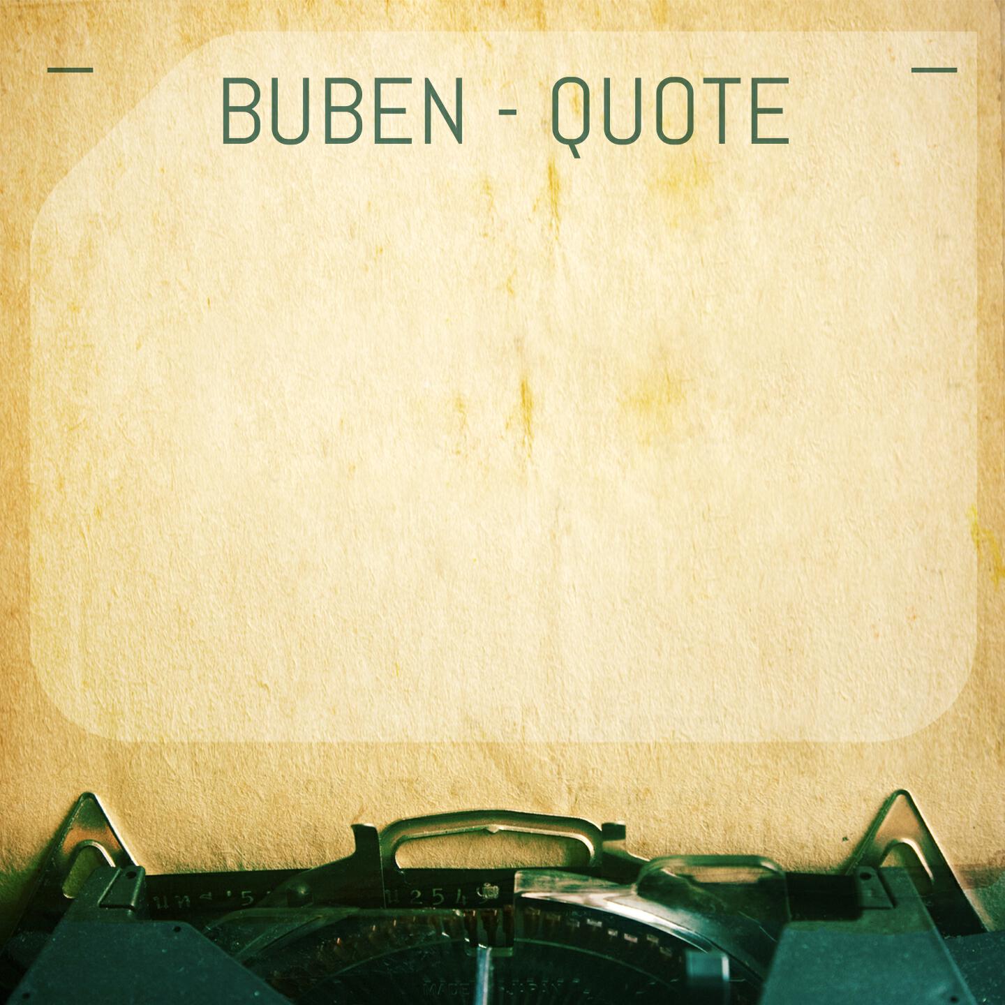 BUBEN - Racket