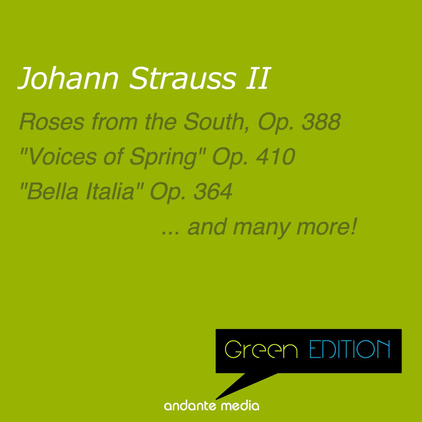 Постер альбома Green Edition - Strauss II: "Voices of Spring" Op. 410