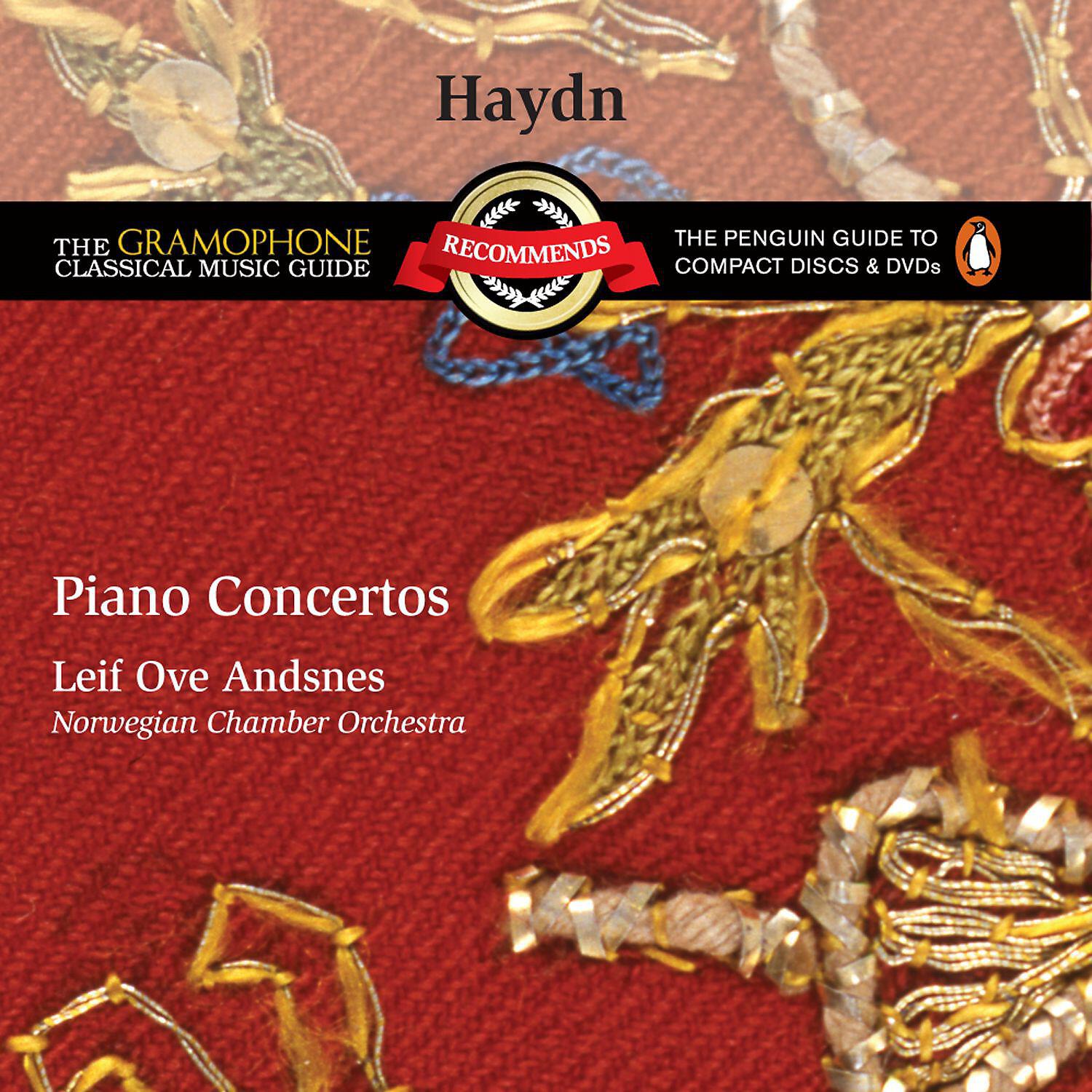 Leif Ove Andsnes - Piano Concerto in F Major, Hob XVIII:4: Allegro