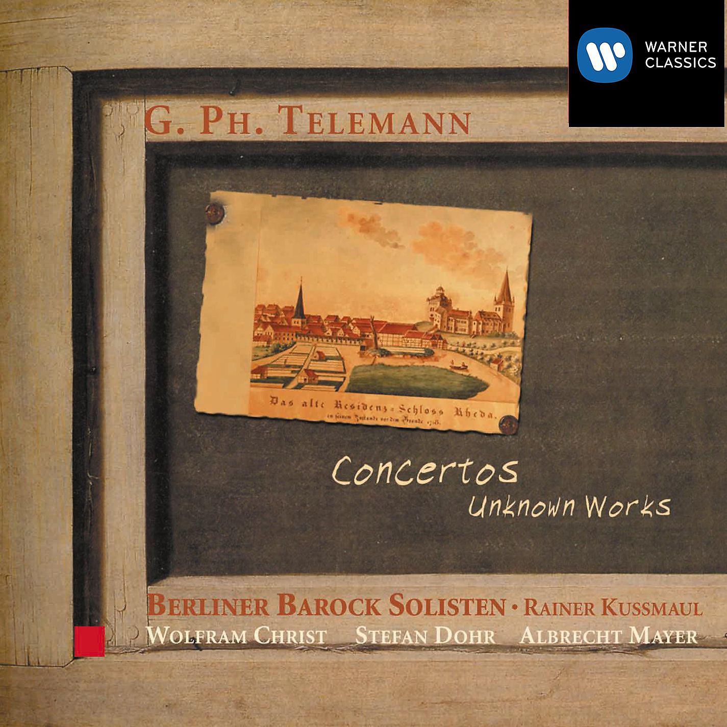 Постер альбома Telemann: Concertos - Unknown Works