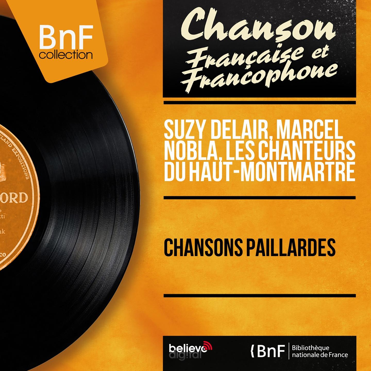 Постер альбома Chansons paillardes (Mono Version)