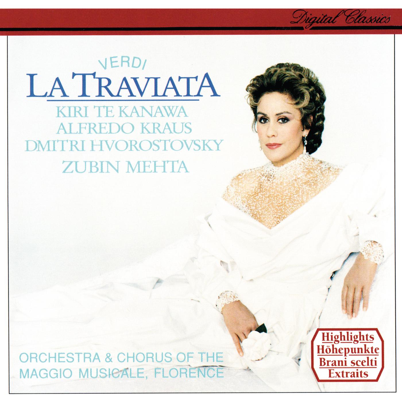 Постер альбома Verdi: La Traviata (Highlights)