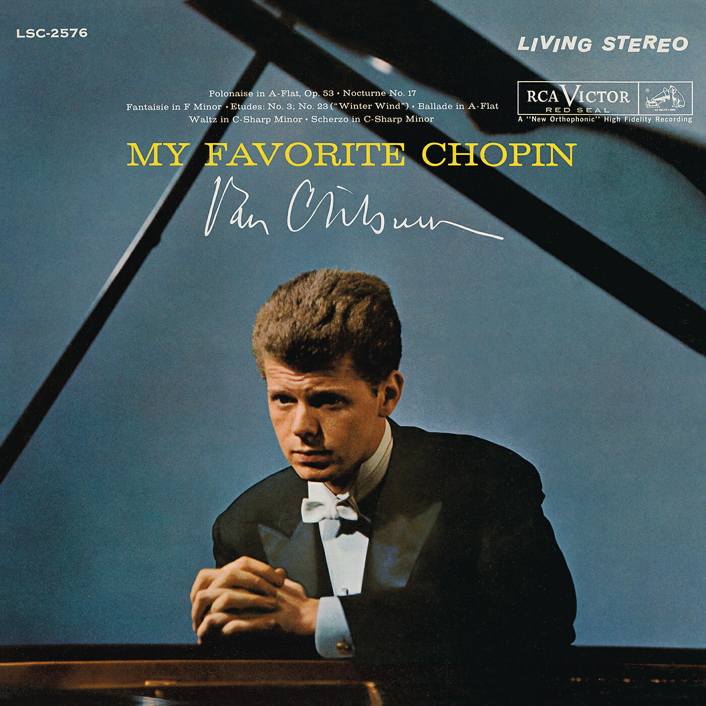 Van Cliburn - Étude in E Major, Op. 10 No. 3 