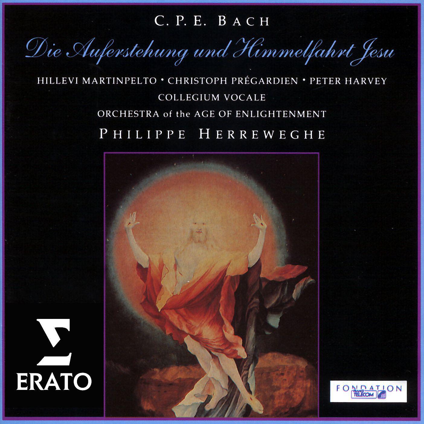 Постер альбома C.P.E. Bach: Die Auferstehung und Himmelfahrt Jesu Wq 240
