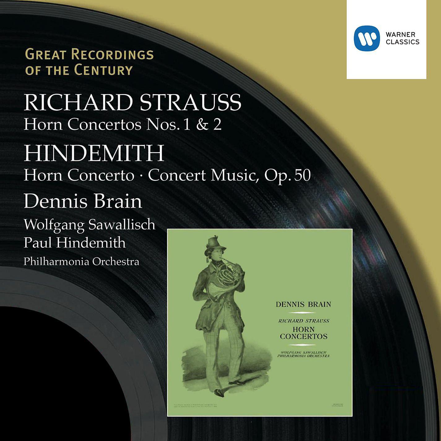Постер альбома R.Strauss & Hindemith: Horn Concertos etc/Dennis Brain