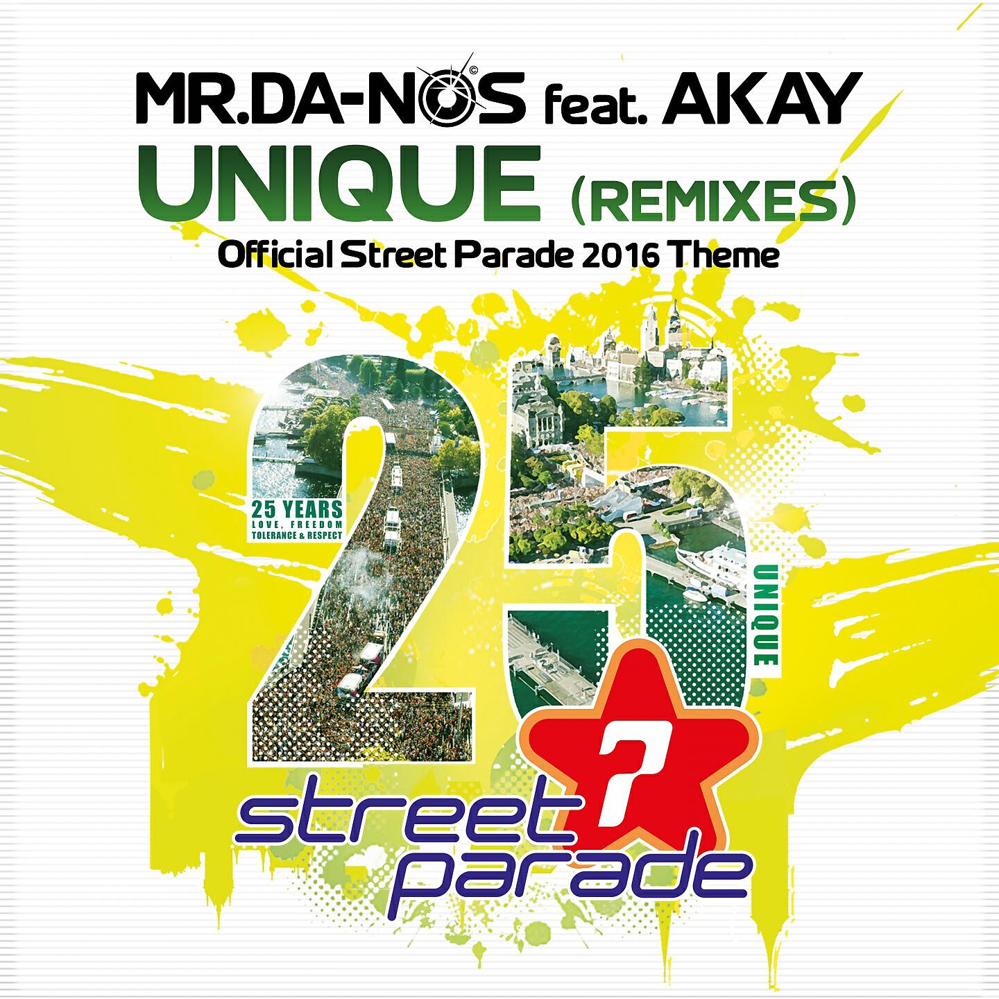 Mr.Da-Nos - Unique (Official Street Parade 2016 Theme) (Mind-X Short Mix)