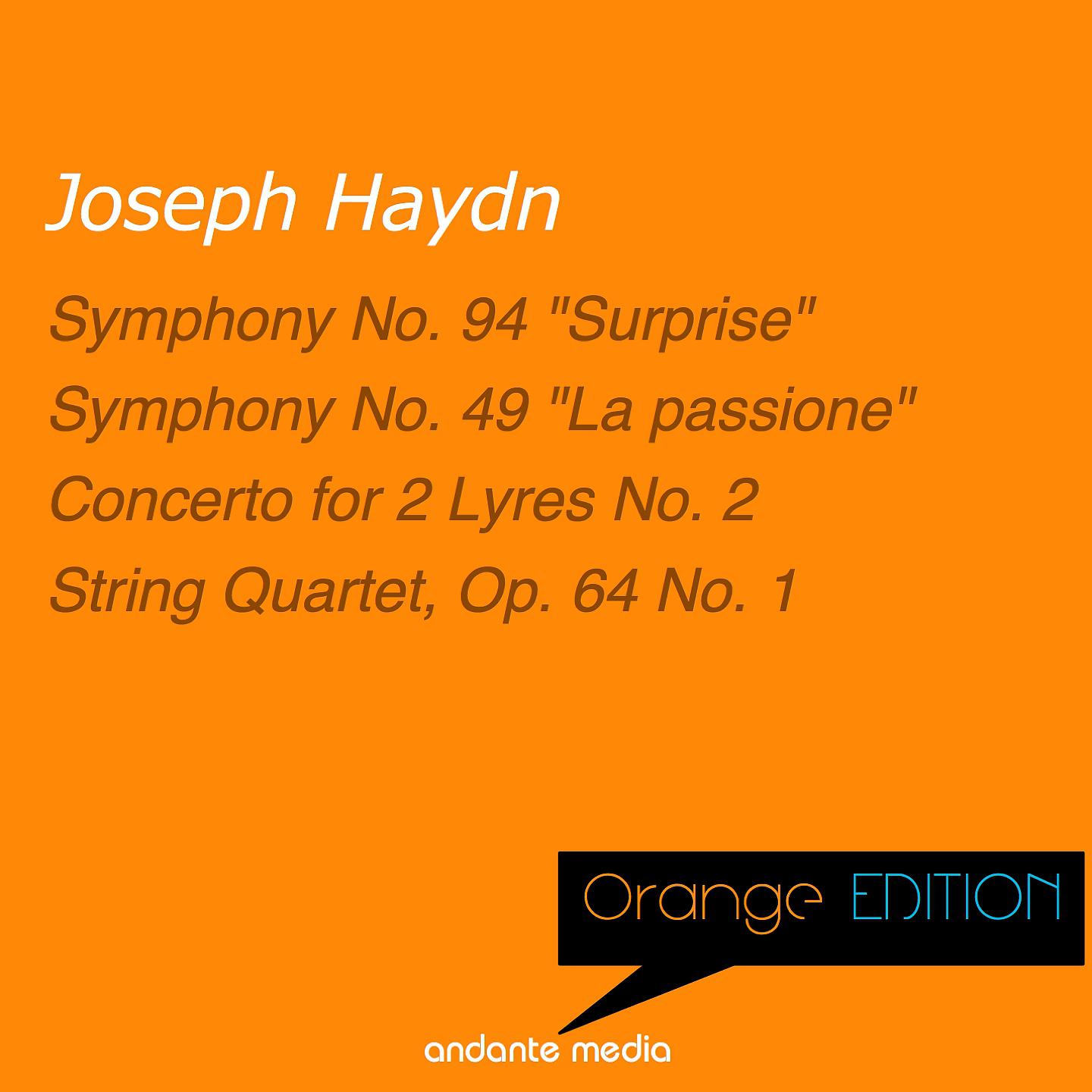 Постер альбома Orange Edition - Haydn: Symphonies Nos. 94, 49 & Concerto for 2 Lyres No. 2