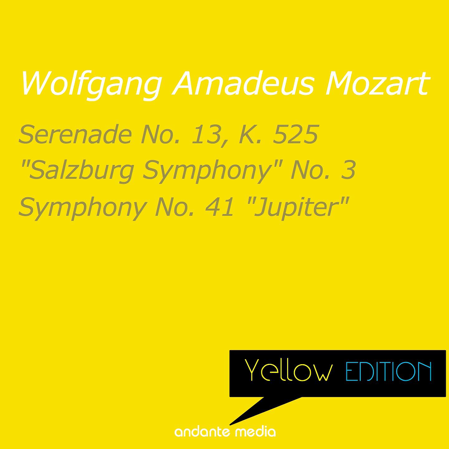 Постер альбома Yellow Edition - Mozart: Serenade No. 13 "A Little Night Music" & Symphony No. 41 "Jupiter"