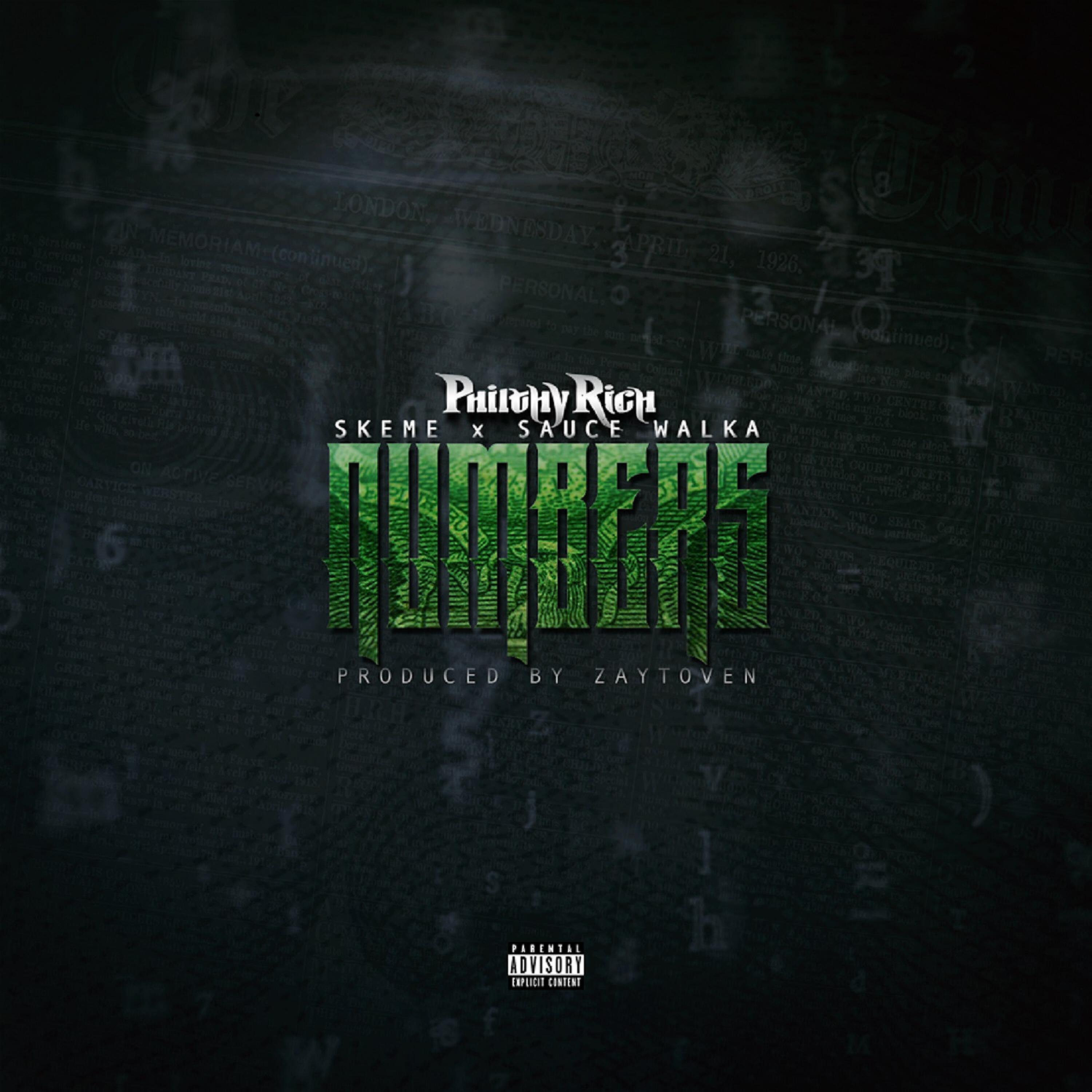 Philthy Rich - Numbers (feat. Skeme & Sauce Walka)