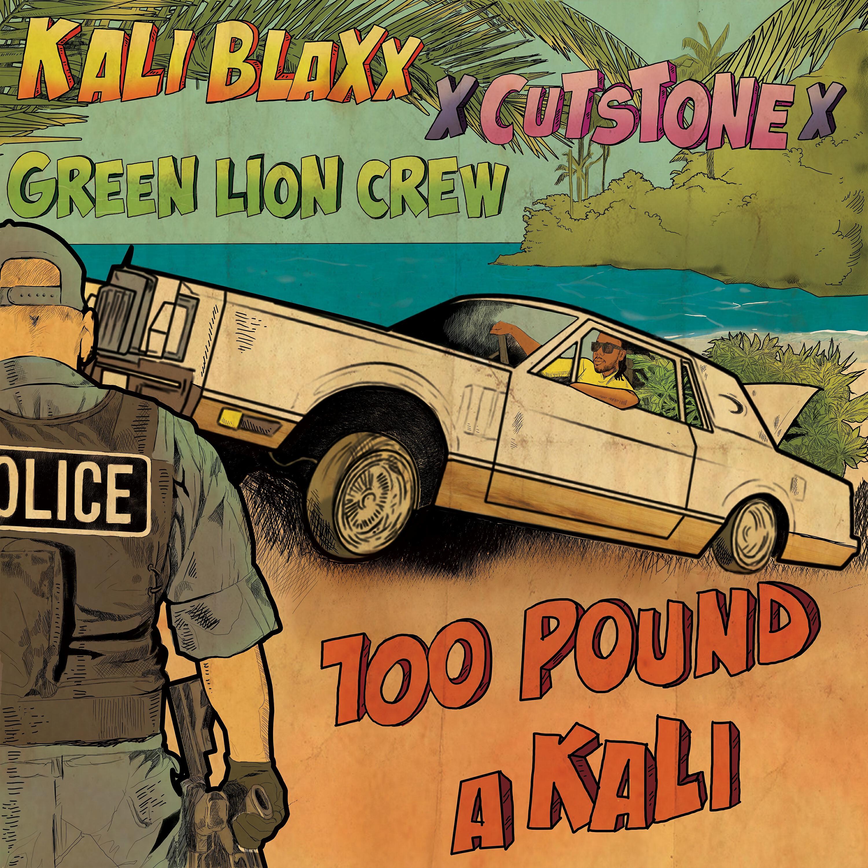 Cut Stone - 100 Pound a Kali (feat. Kali Blaxx)
