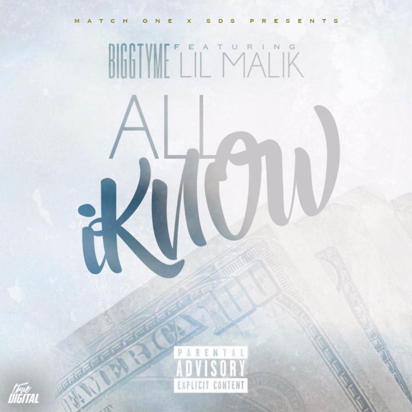 Постер альбома All I Know (feat. Lil Malik)