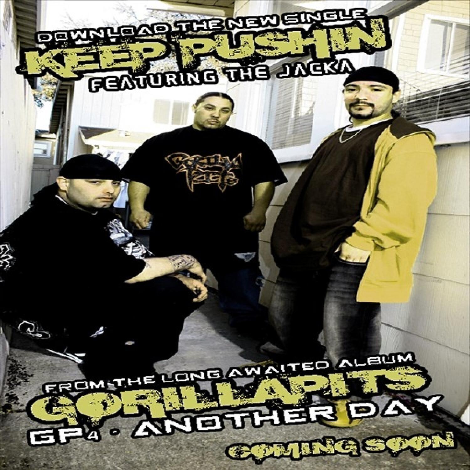 Gorilla Pits - Keep Pushin! (feat. The Jacka) (Squeeky Clean)
