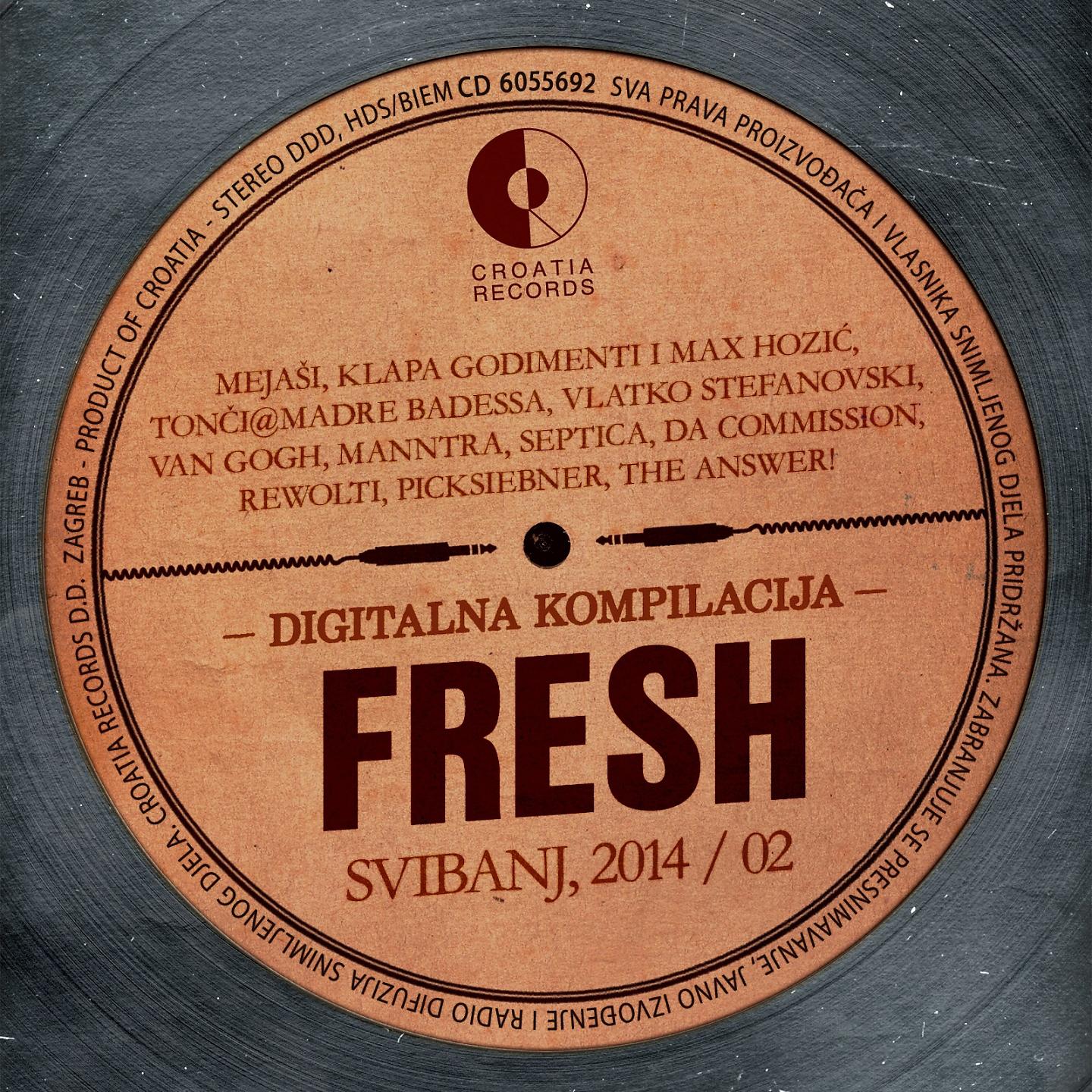 Постер альбома Fresh, Svibanj 2014. 02/02