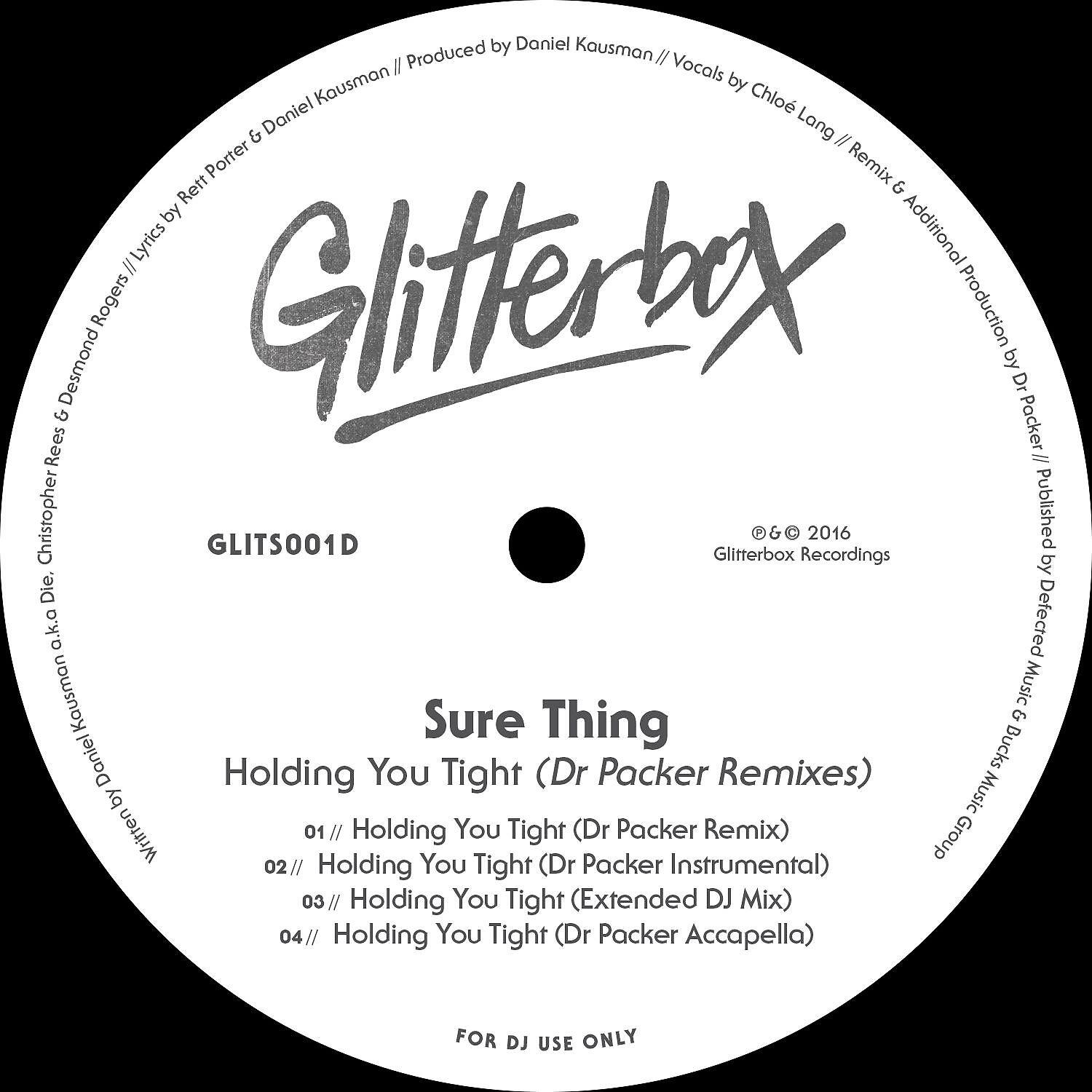 Sure Thing - Holding You Tight (Dr Packer Instrumental)