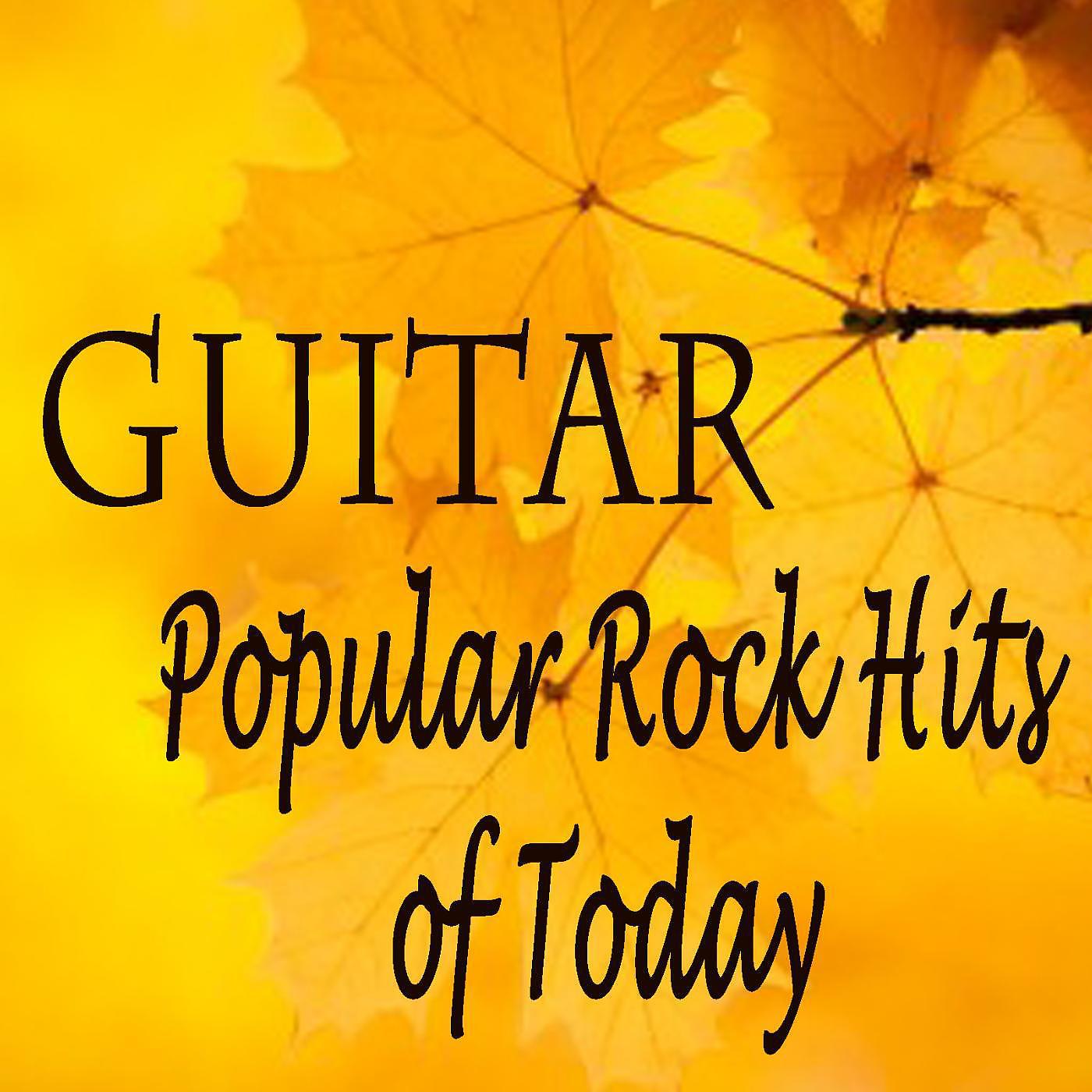 Постер альбома Guitar Popular Rock Hits of Today