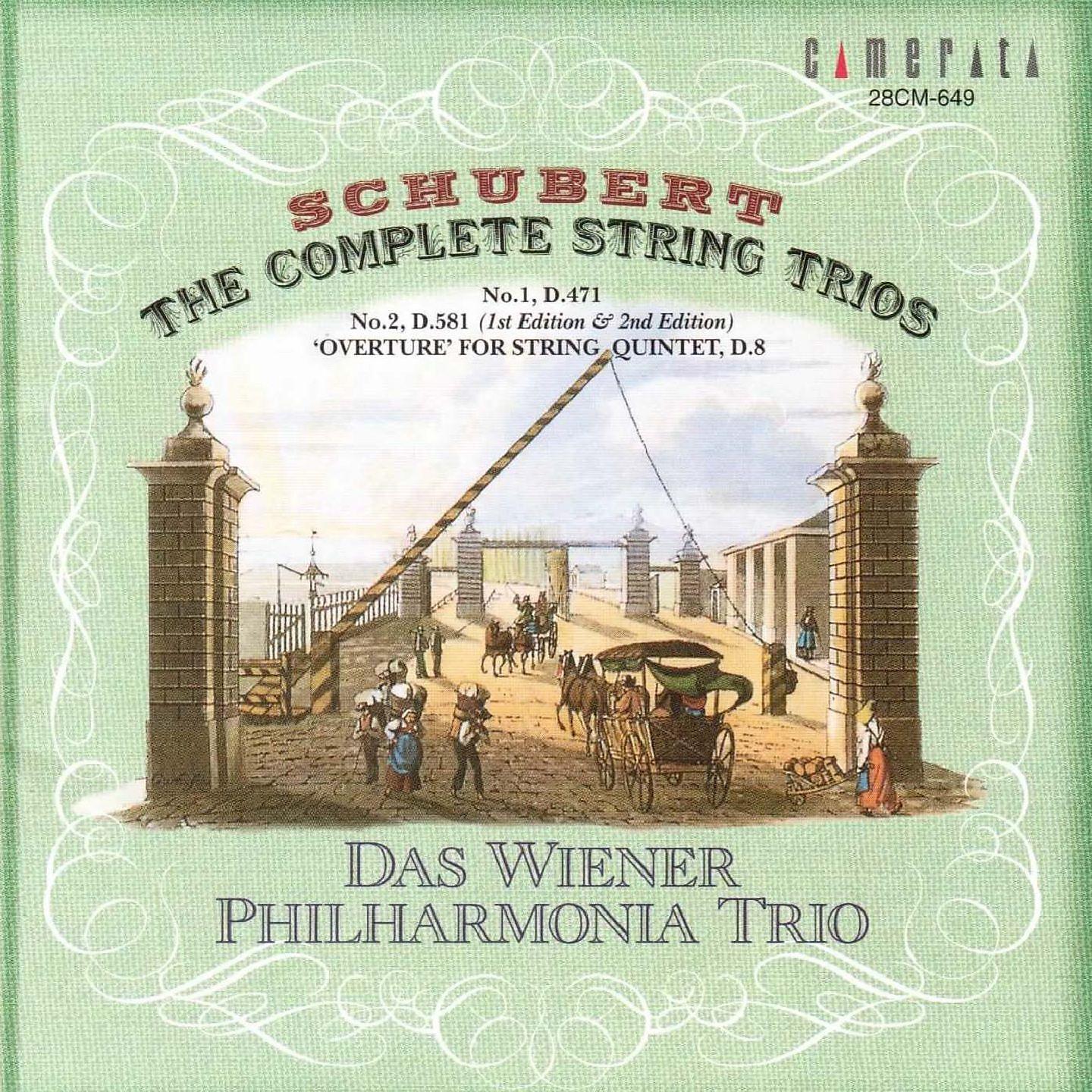 Постер альбома Schubert: The Complete String Trios