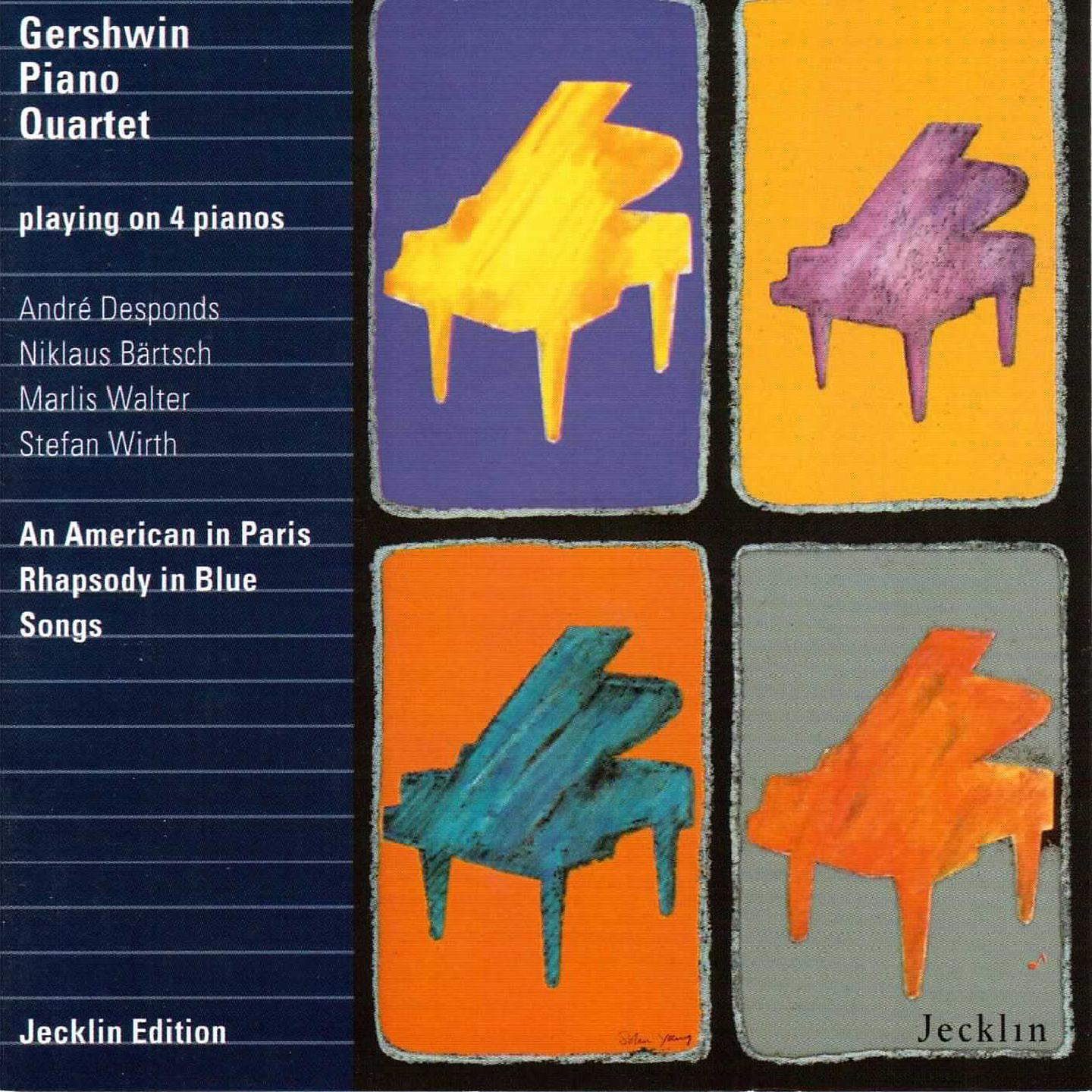 Постер альбома Gershwin Played on 4 Pianos