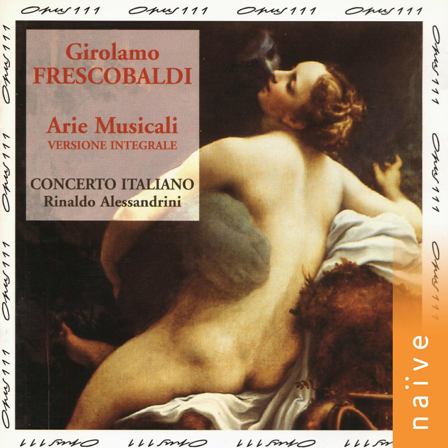 Concerto Italiano - Primo libro d'arie musicali: No. 16, Così mi disprezzate