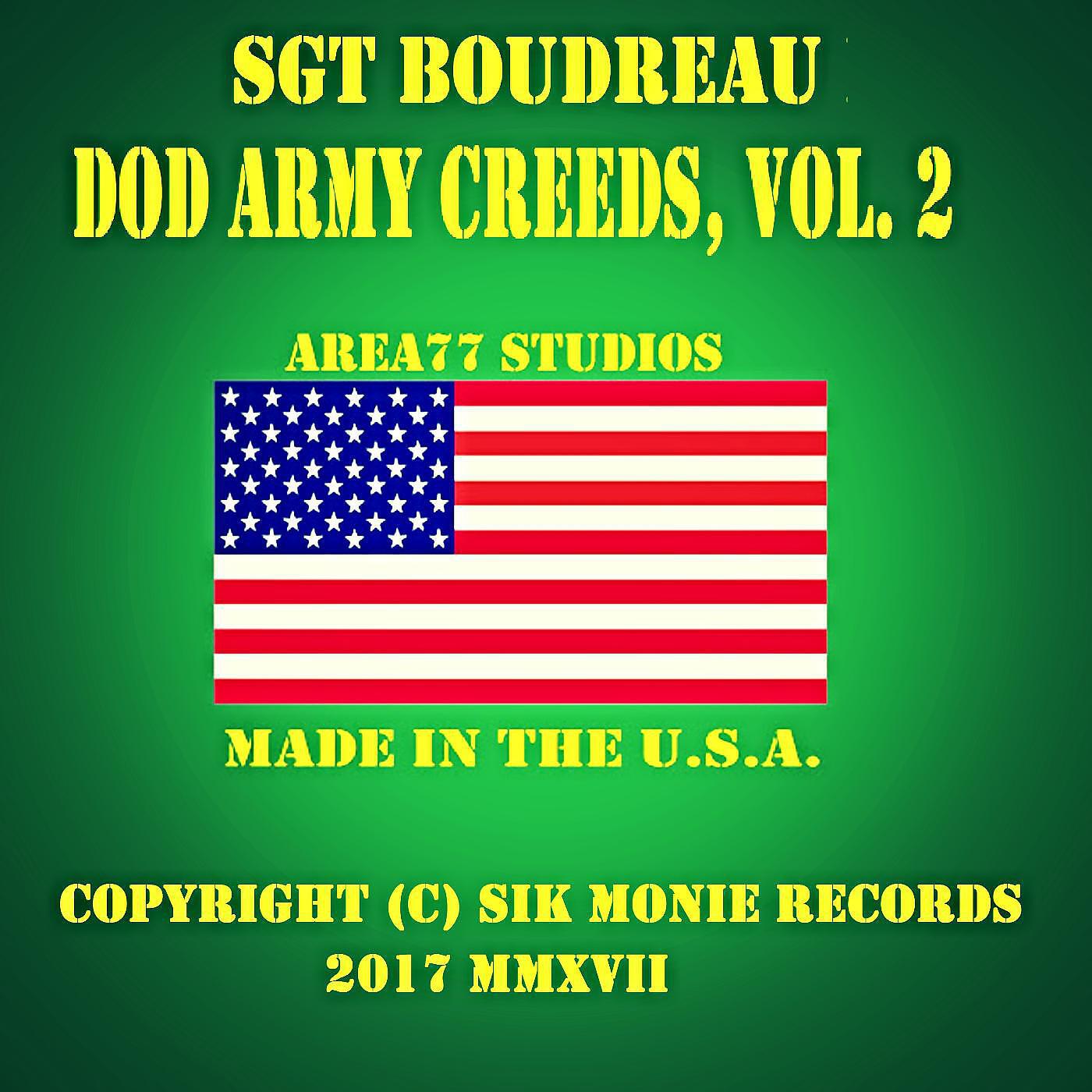 Sgt Boudreau - Usasoc Army the Psyop Creed New