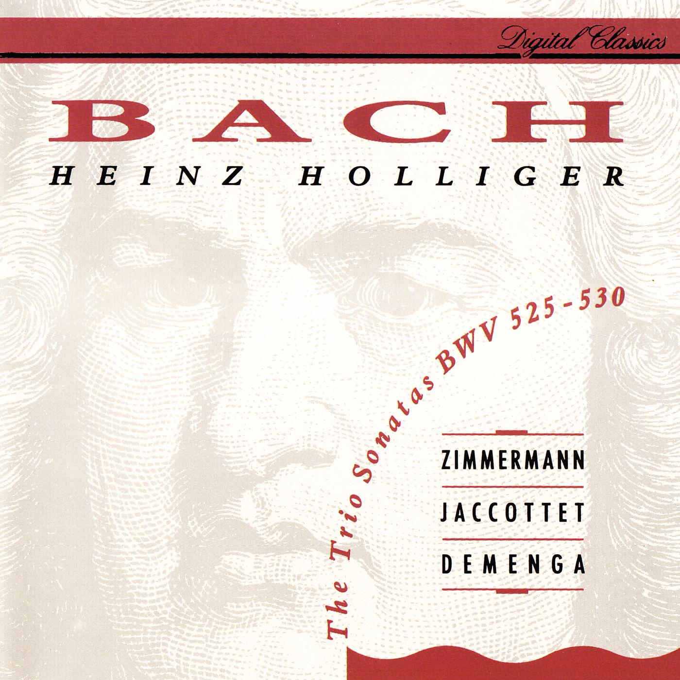 Heinz Holliger - J.S. Bach: Sonata No.1 in E flat, BWV 525 - 2. Adagio