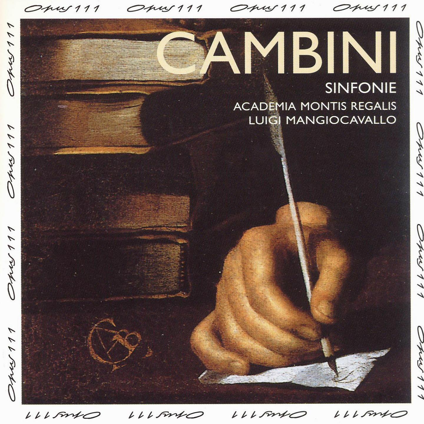 Постер альбома Cambini: Sinfonie