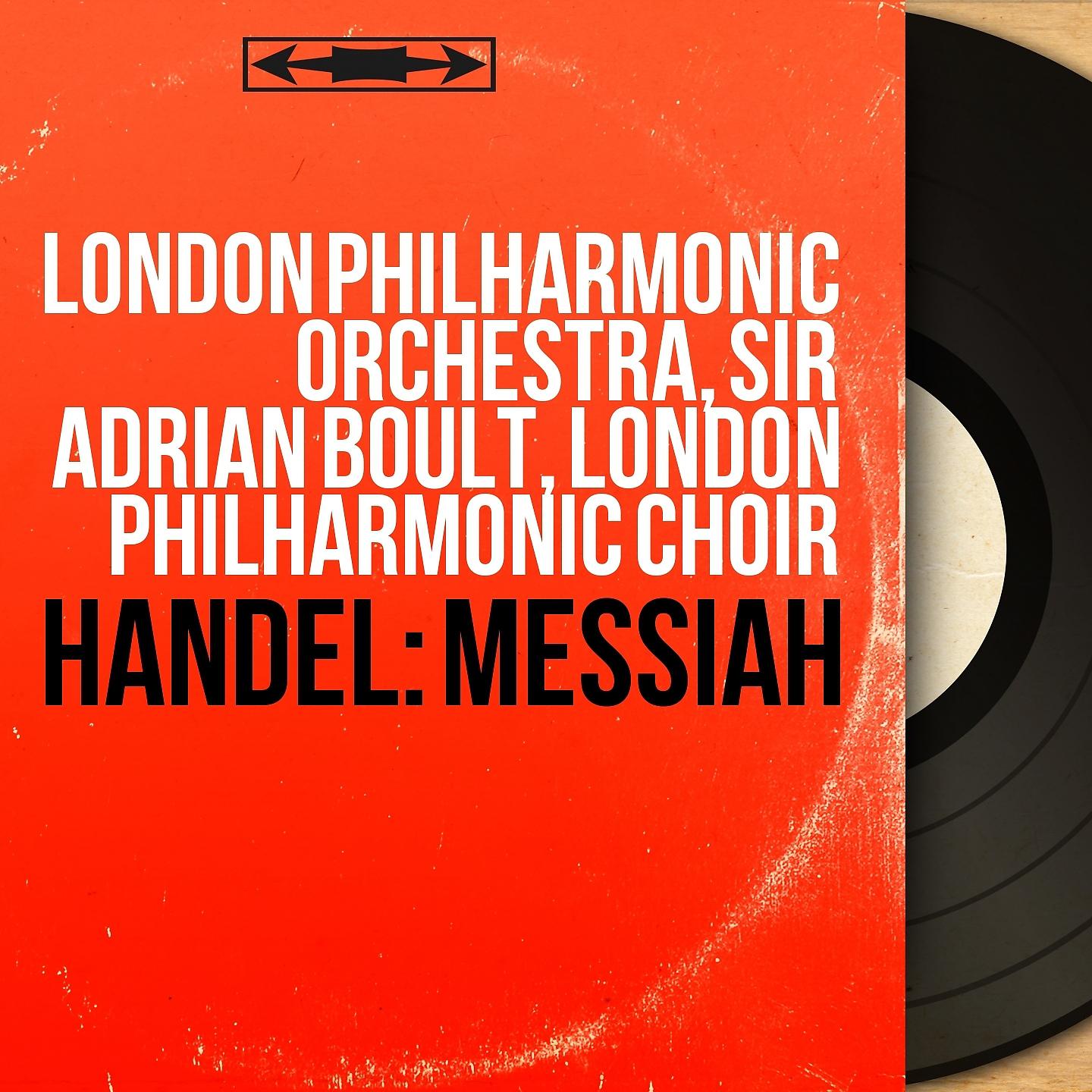 Постер альбома Handel: Messiah