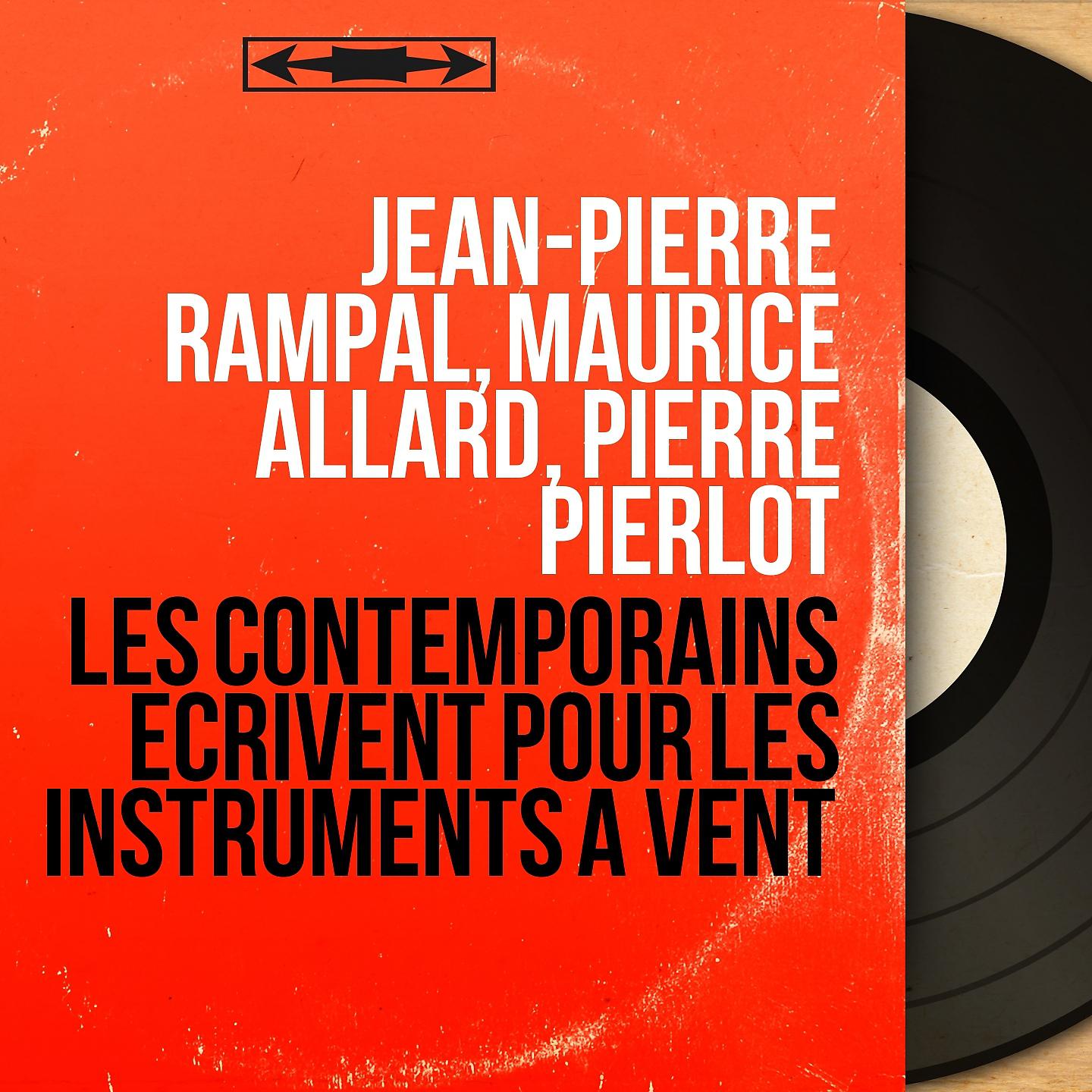 Постер альбома Les contemporains écrivent pour les instruments à vent