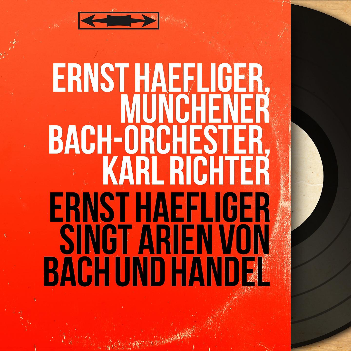 Постер альбома Ernst Haefliger singt Arien von Bach und Handel