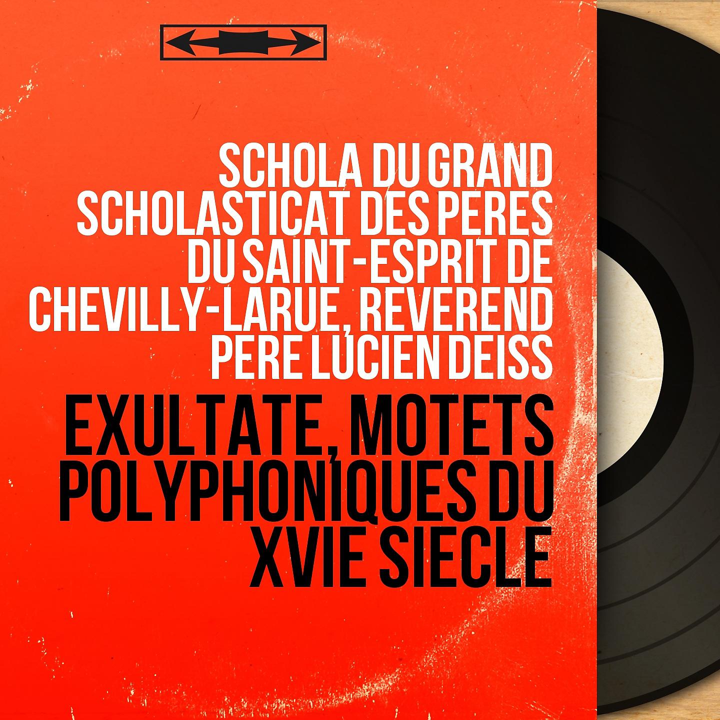 Постер альбома Exultate, motets polyphoniques du XVIe siècle
