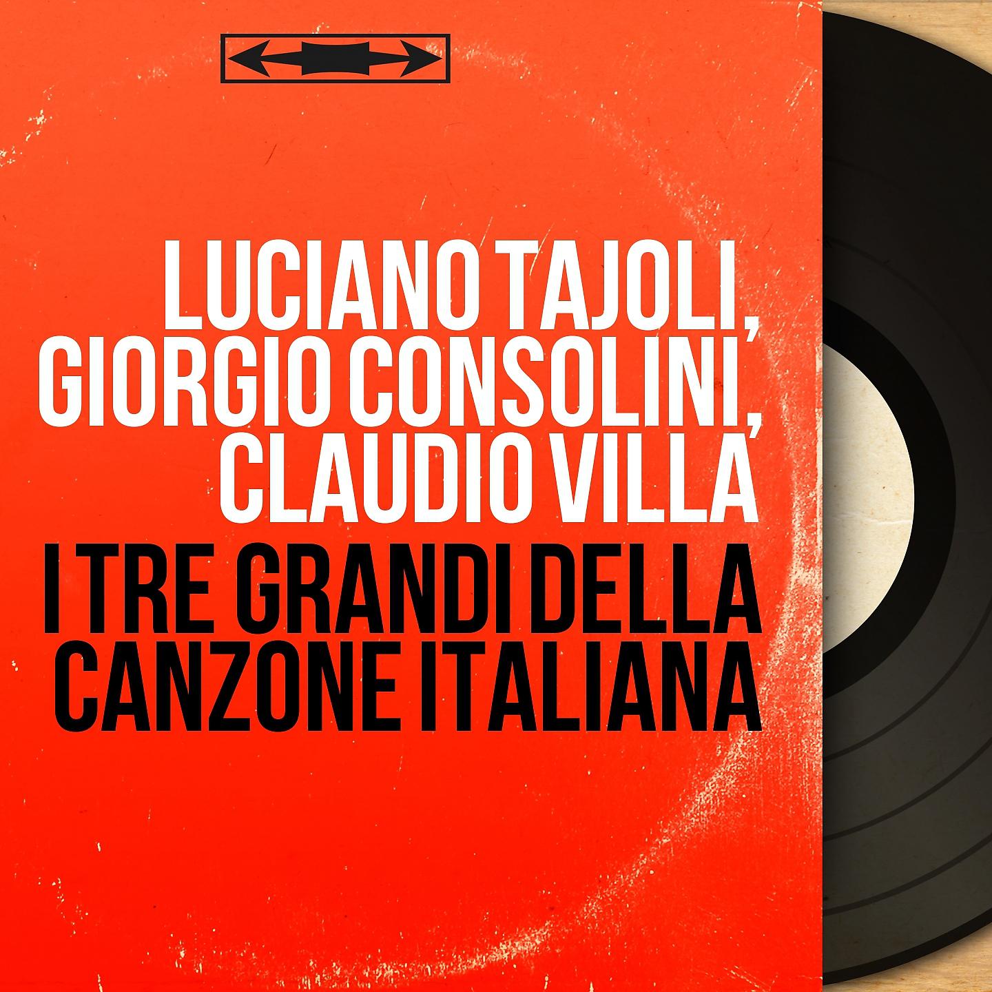 Постер альбома I tre grandi della canzone italiana