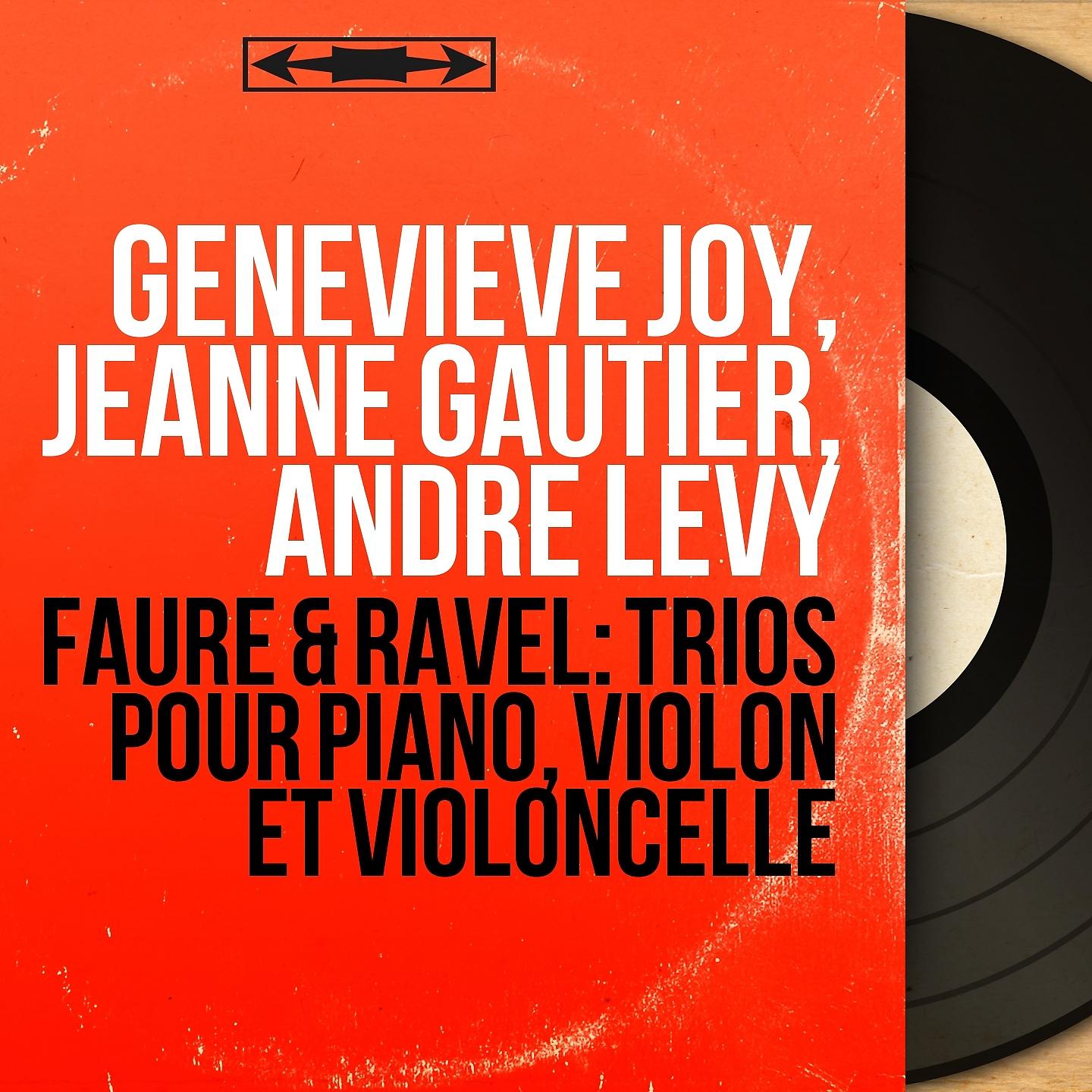 Постер альбома Fauré & Ravel: Trios pour piano, violon et violoncelle