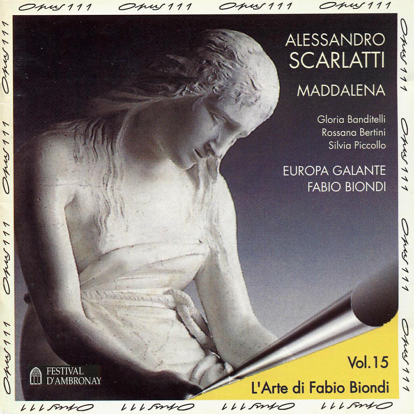 Europa Galante - La Maddalena penitente, Parte seconda 