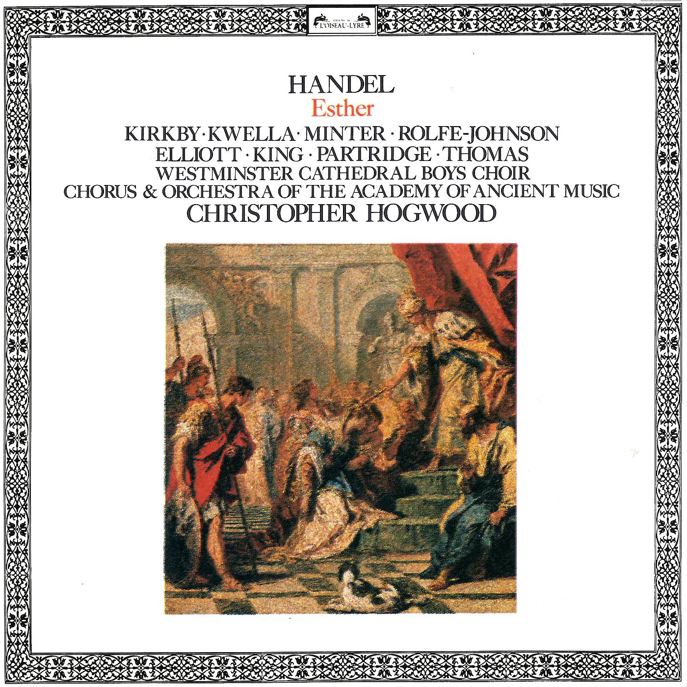 Постер альбома Handel: Esther
