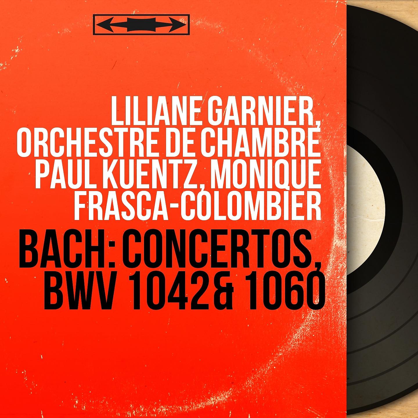 Постер альбома Bach: Concertos, BWV 1042 & 1060