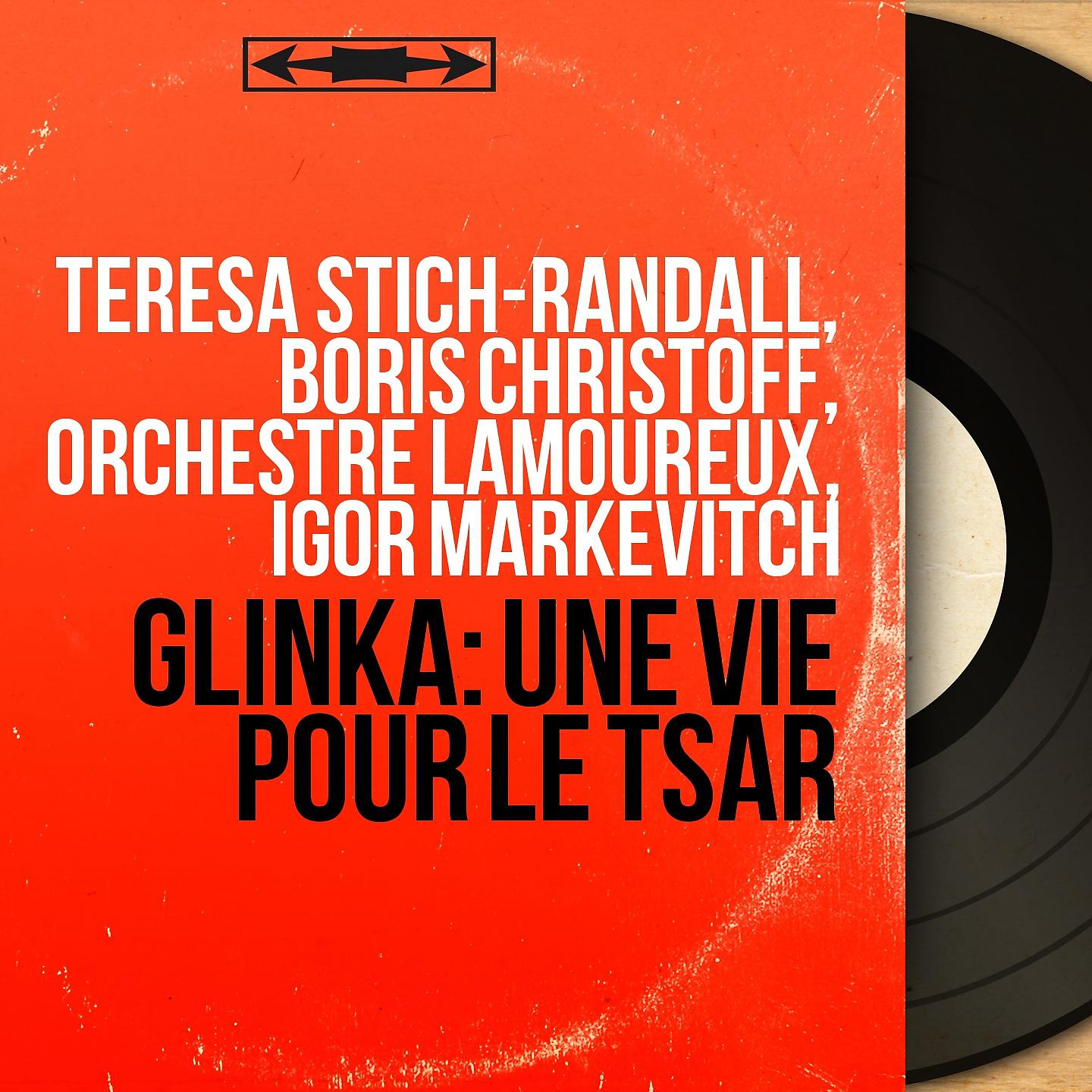 Постер альбома Glinka: Une vie pour le tsar