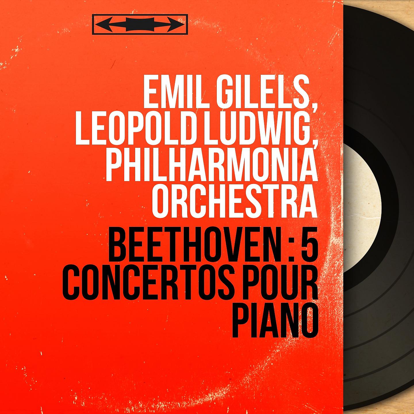 Постер альбома Beethoven : 5 Concertos pour piano