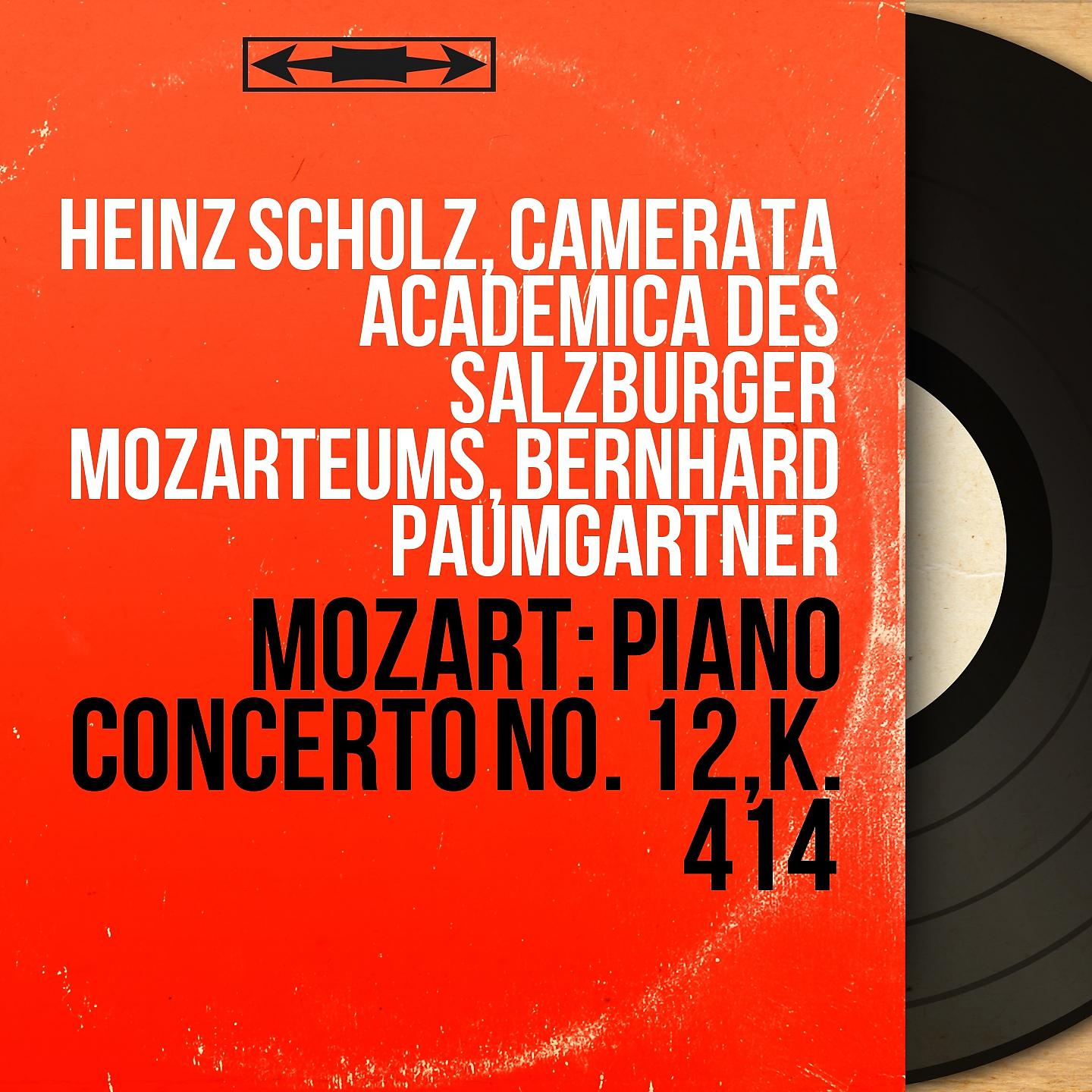 Heinz Scholz - Piano Concerto No. 12 in A Major, K. 414: III. Rondeau. Allegretto