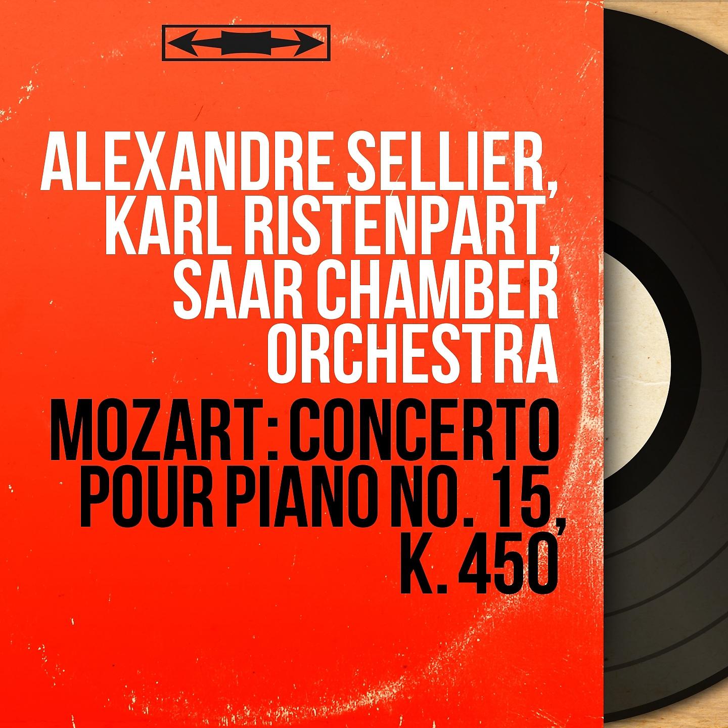 Постер альбома Mozart: Concerto pour piano No. 15, K. 450