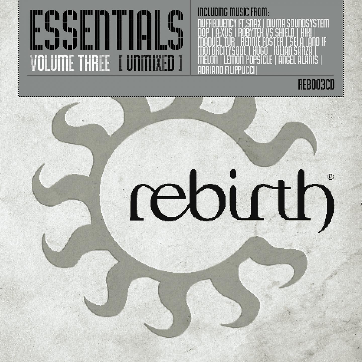 Постер альбома Rebirth Essentials Volume Three