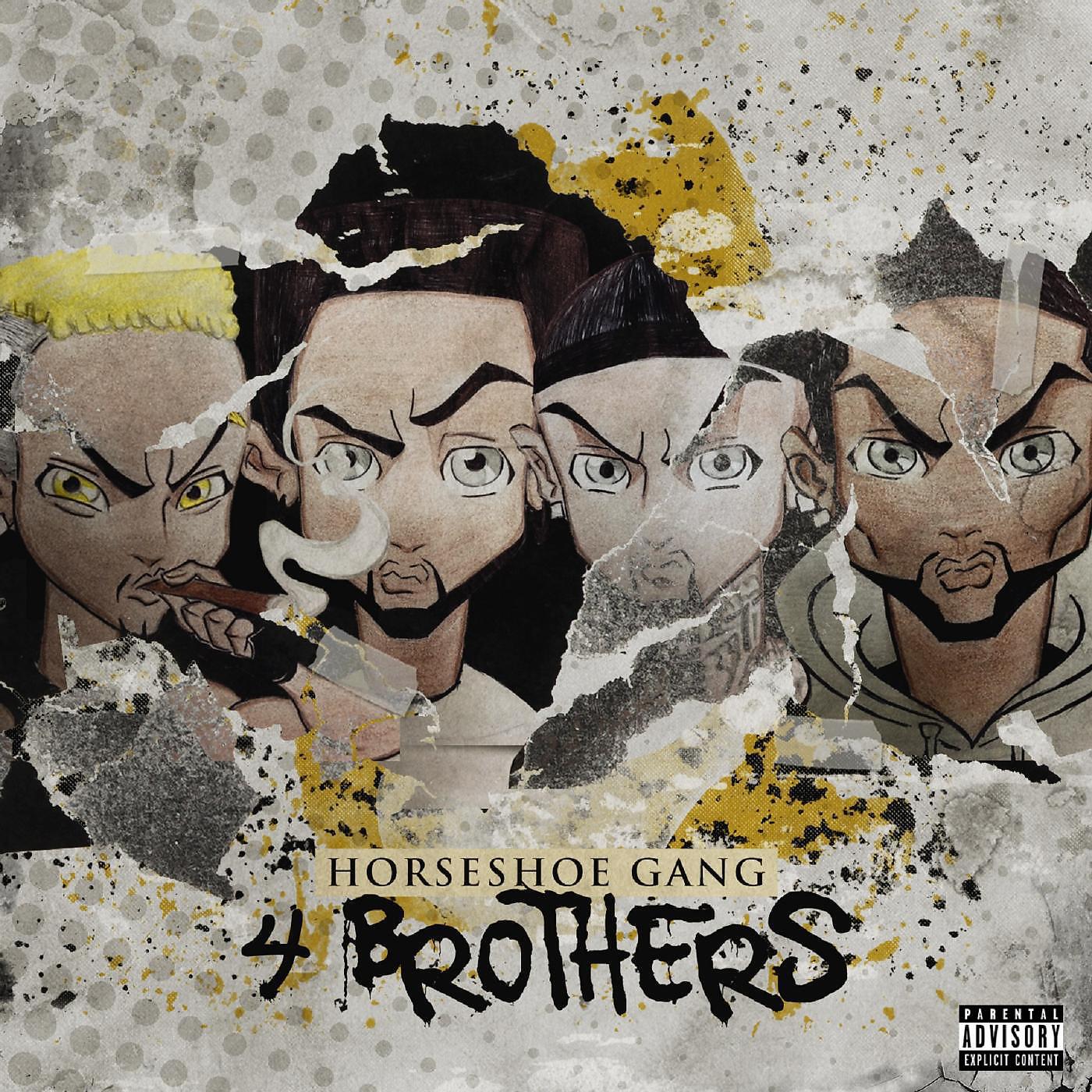 Horseshoe Gang - Hood High (feat. Kxng Crooked, Sauce tha Boss & Mad Man)