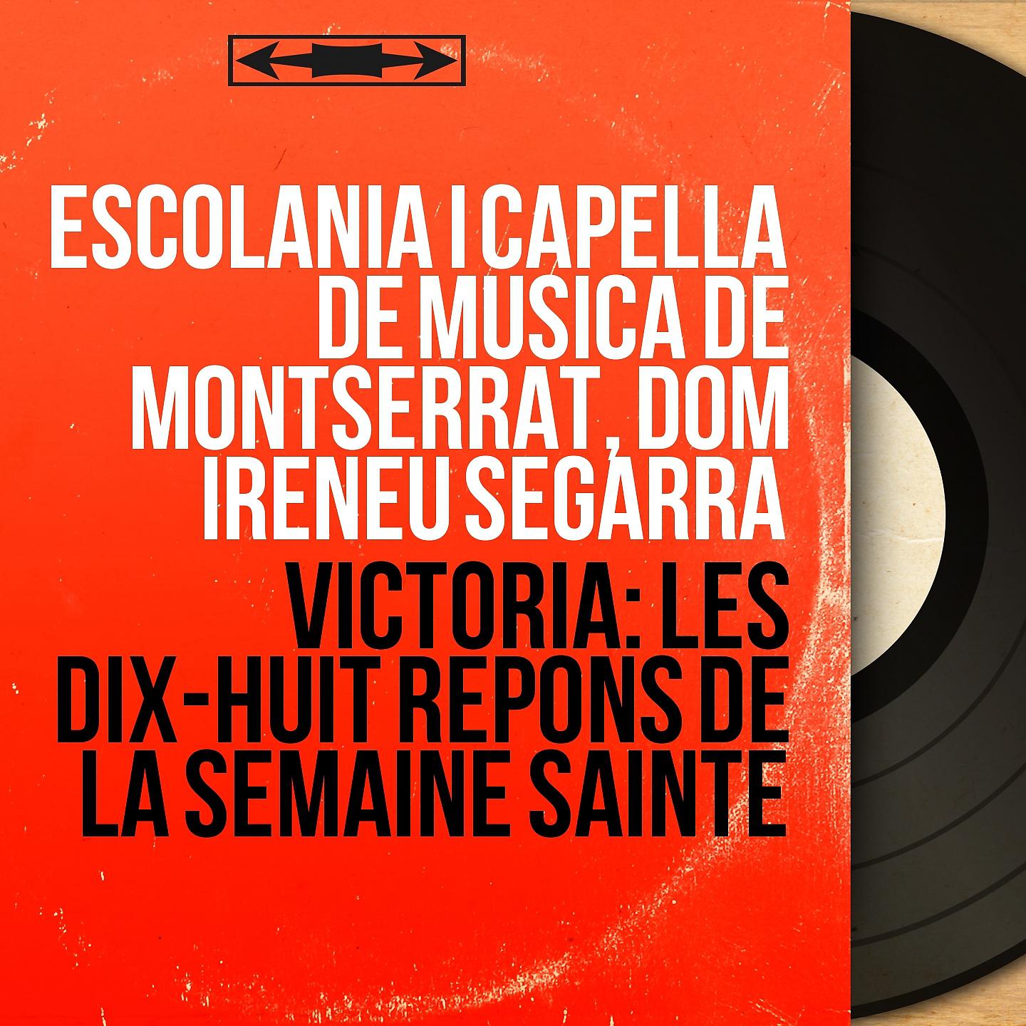 Постер альбома Victoria: Les dix-huit répons de la Semaine Sainte