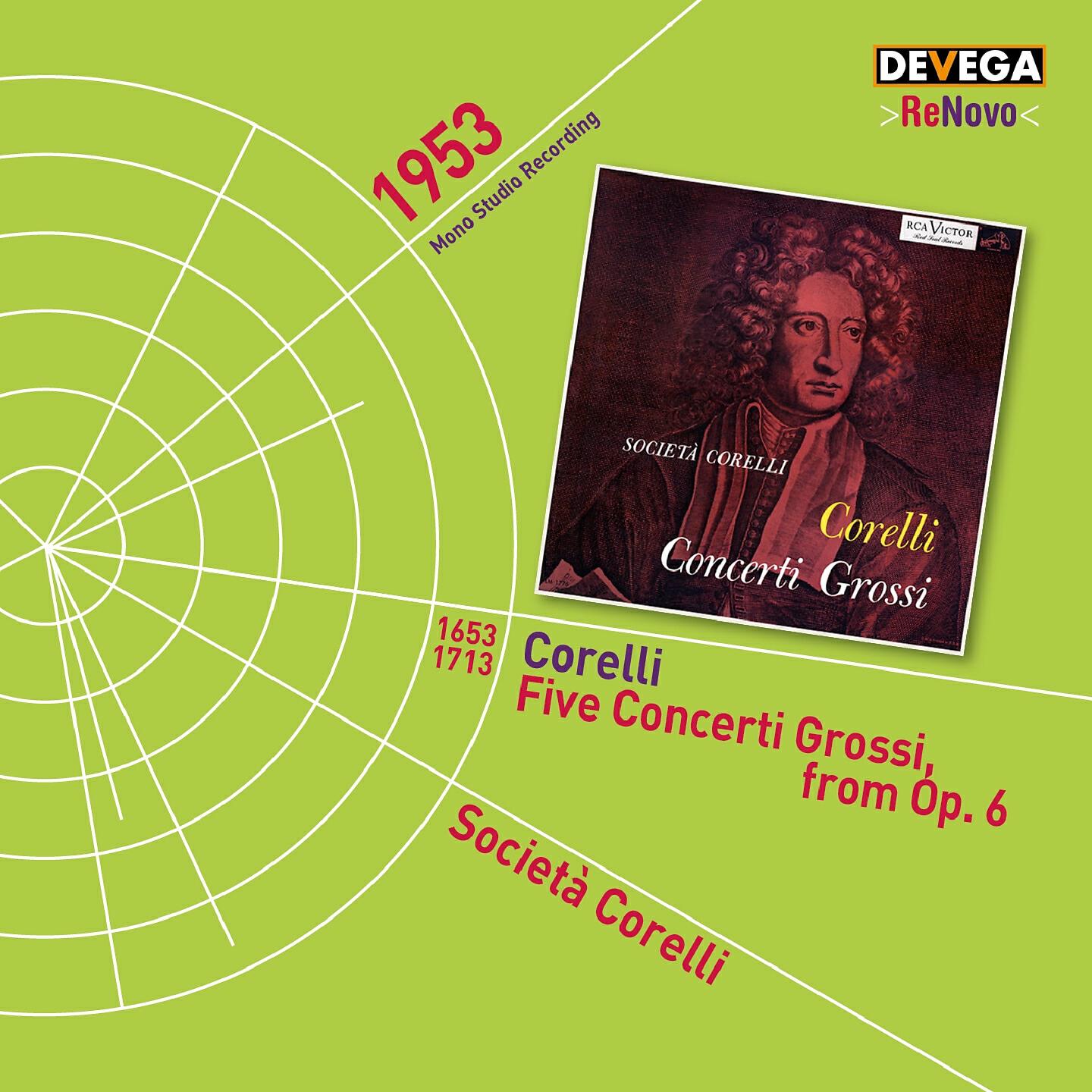 Società Corelli - 12 Concerti grossi, Op. 6, No. 1 in D Major: II. Largo - Allegro