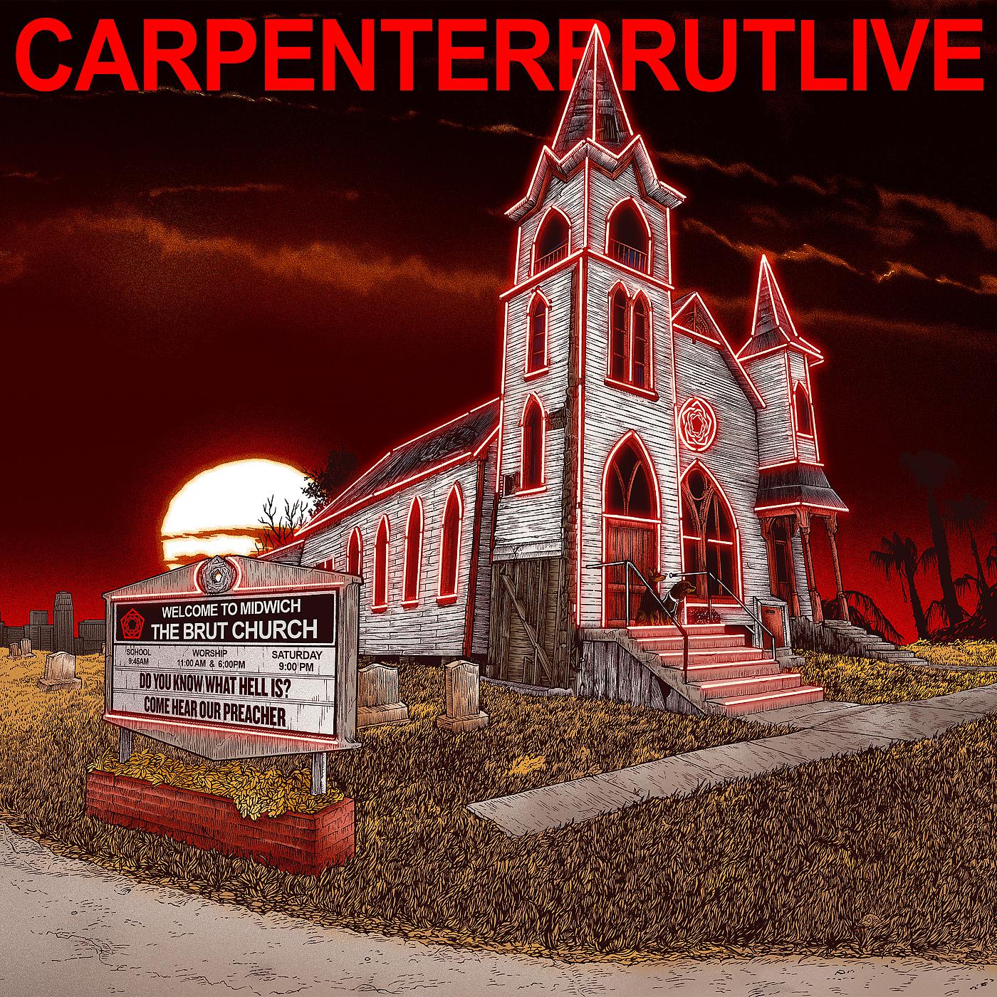Постер альбома CARPENTERBRUTLIVE