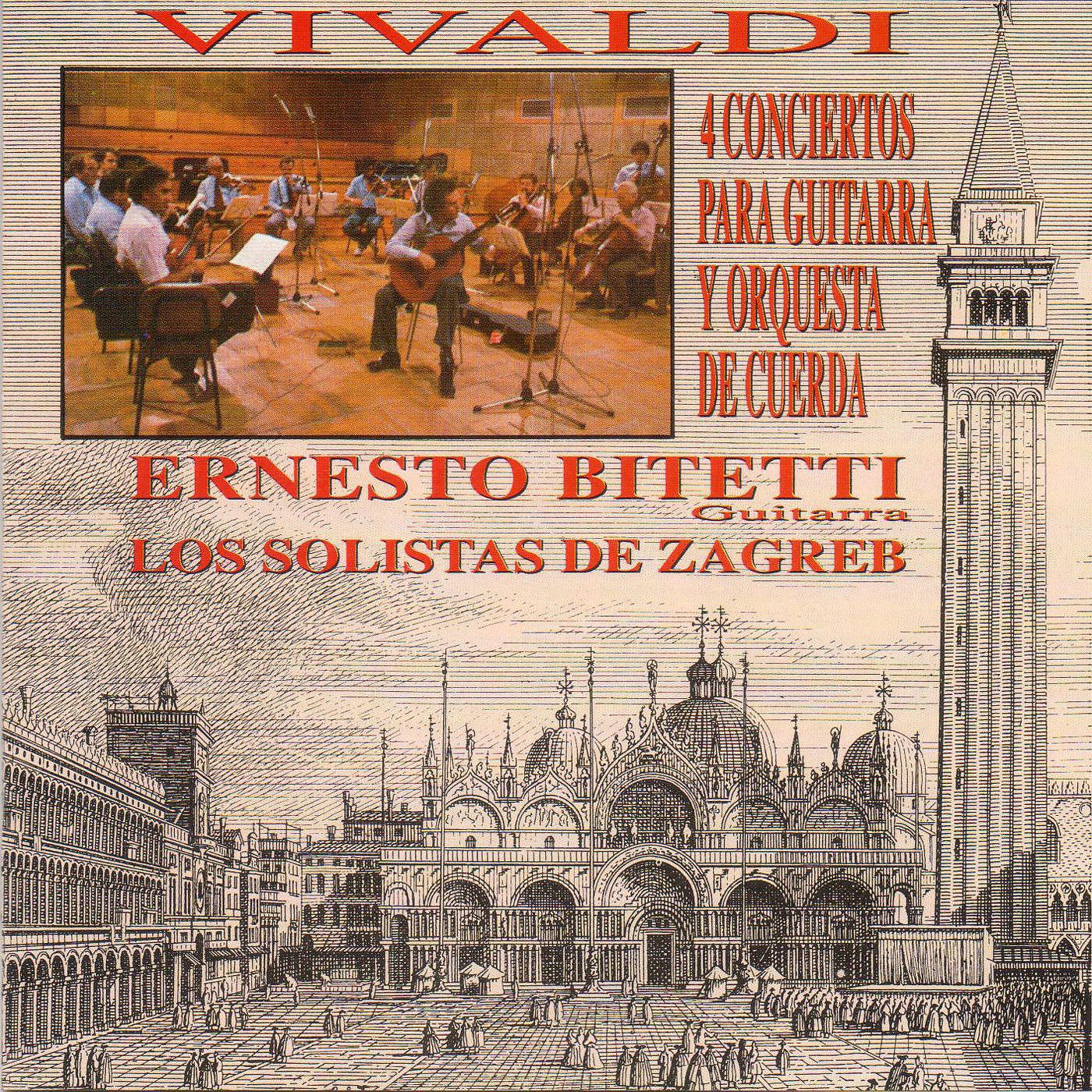 Постер альбома 4 Conciertos para guitarra y orquesta de cuerda