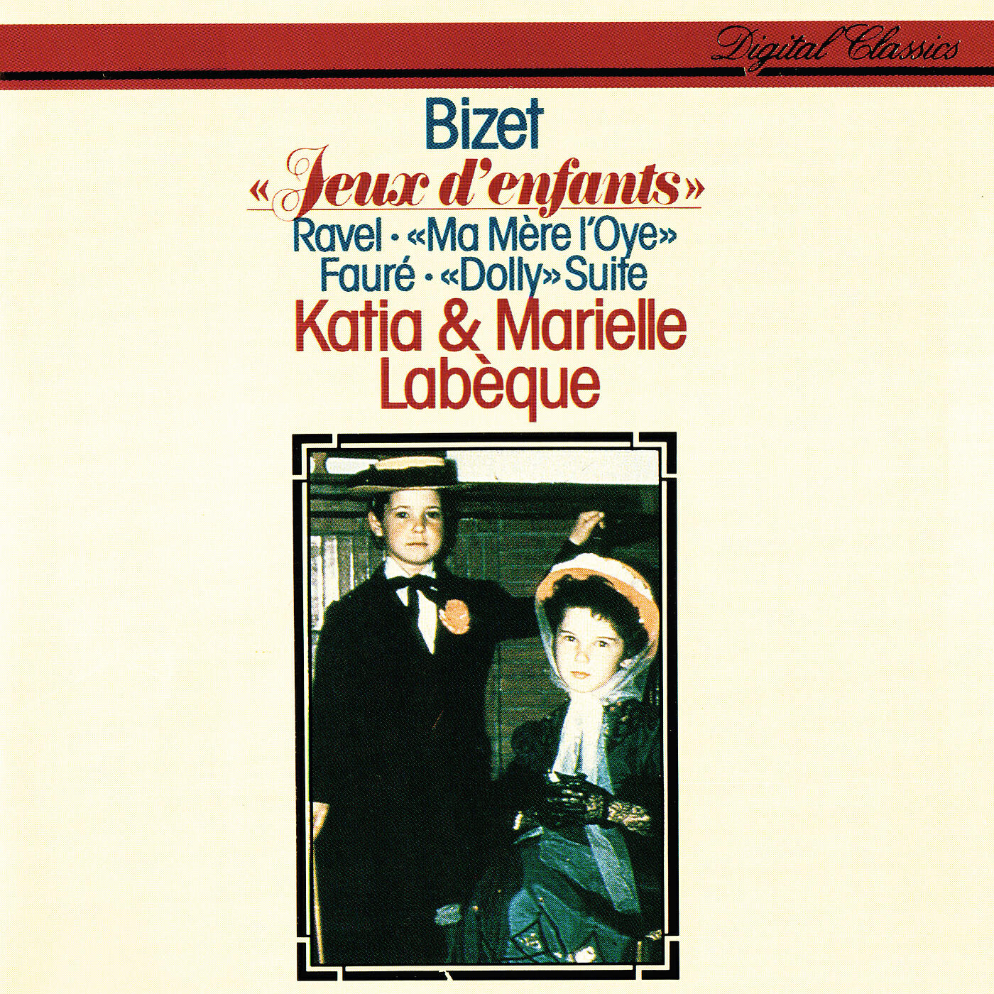 Katia Labeque - Bizet: Jeux d'enfants, Op.22 WD 56 - 1. L'escarpolette