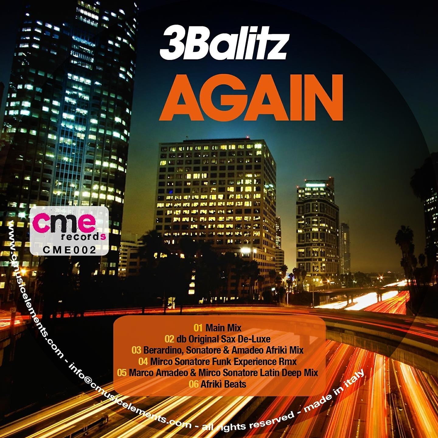3Balitz - Again (Marco Amadeo & Mirco Sonatore Latin Deep Mix)
