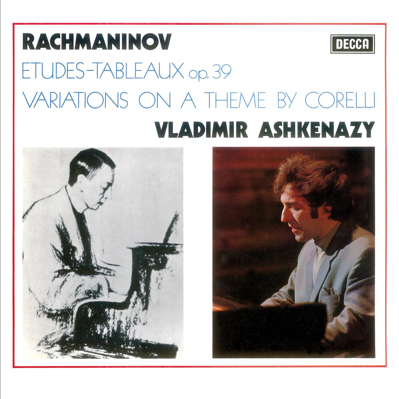 Постер альбома Rachmaninov: Corelli Variations; Etudes-Tableaux, Op.39