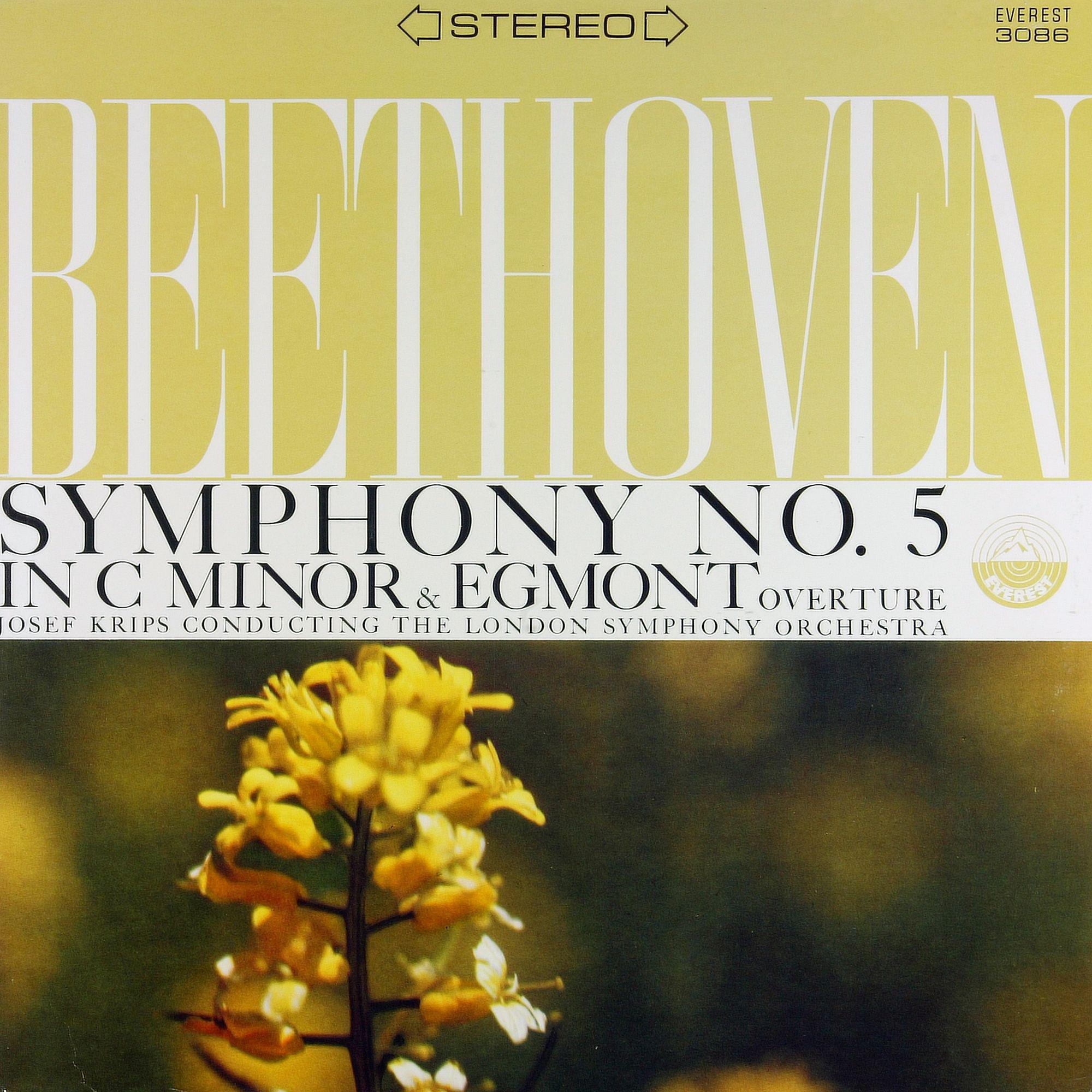 Постер альбома Beethoven: Symphony No. 5 in C Minor, Op. 67 & Egmont Overture (Transferred from the Original Everest Records Master Tapes)