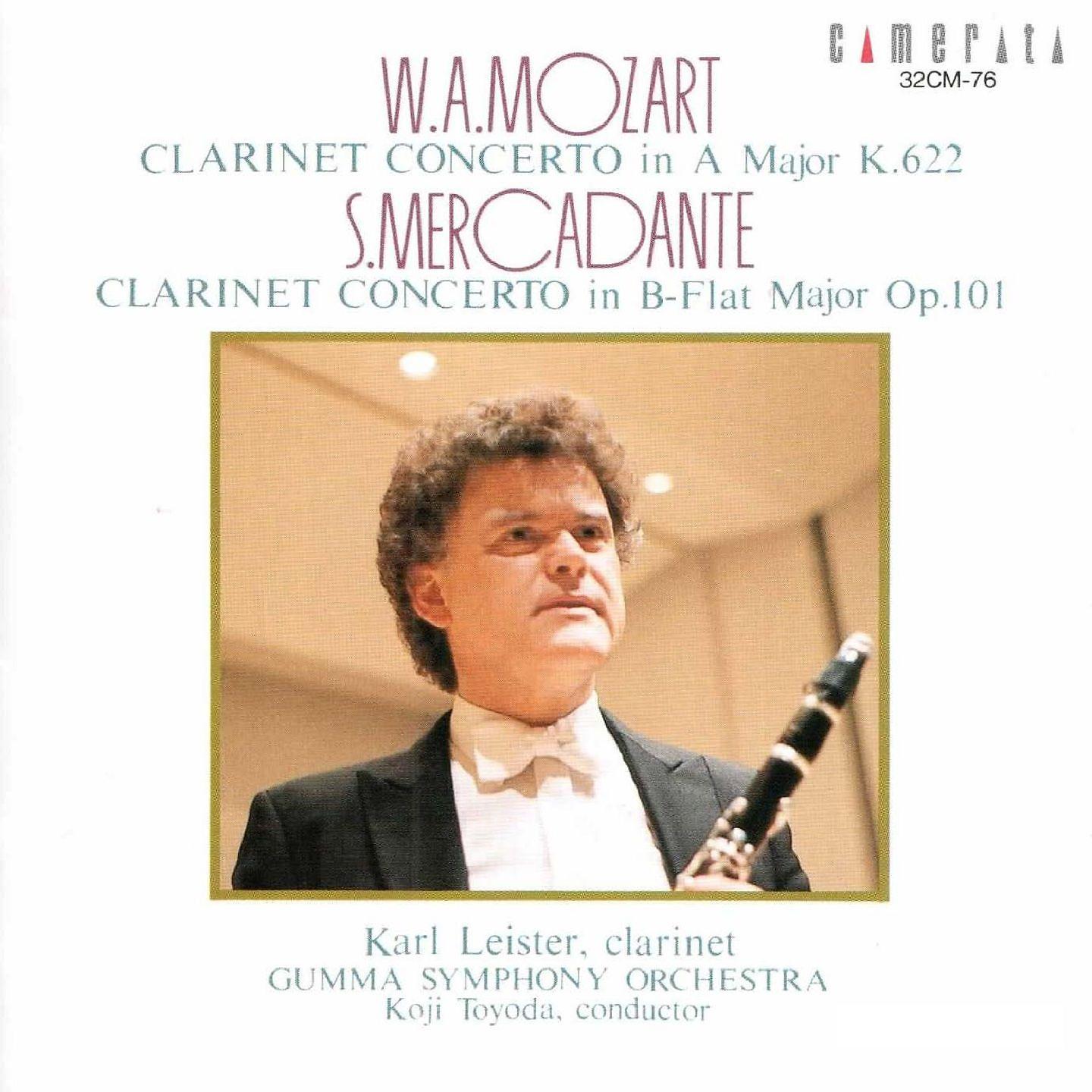 Постер альбома Clarinet Concertos