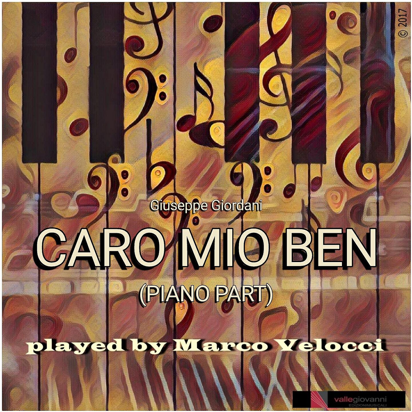 Marco Velocci - Caro mio ben (Karaoke Version in C Major)